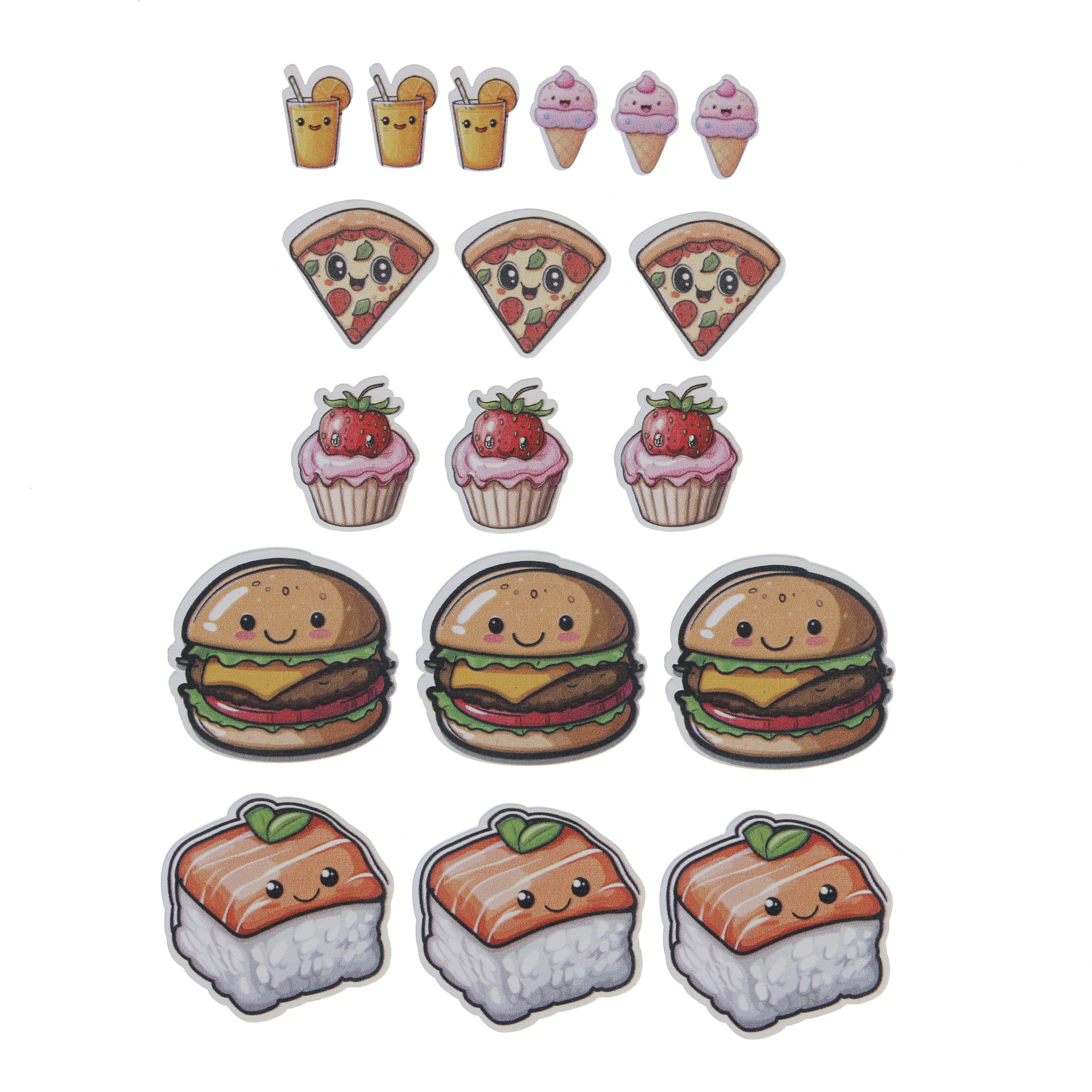 Kawaii Finished Wood D&#xE9;cor Shapes by Make Market&#xAE;
