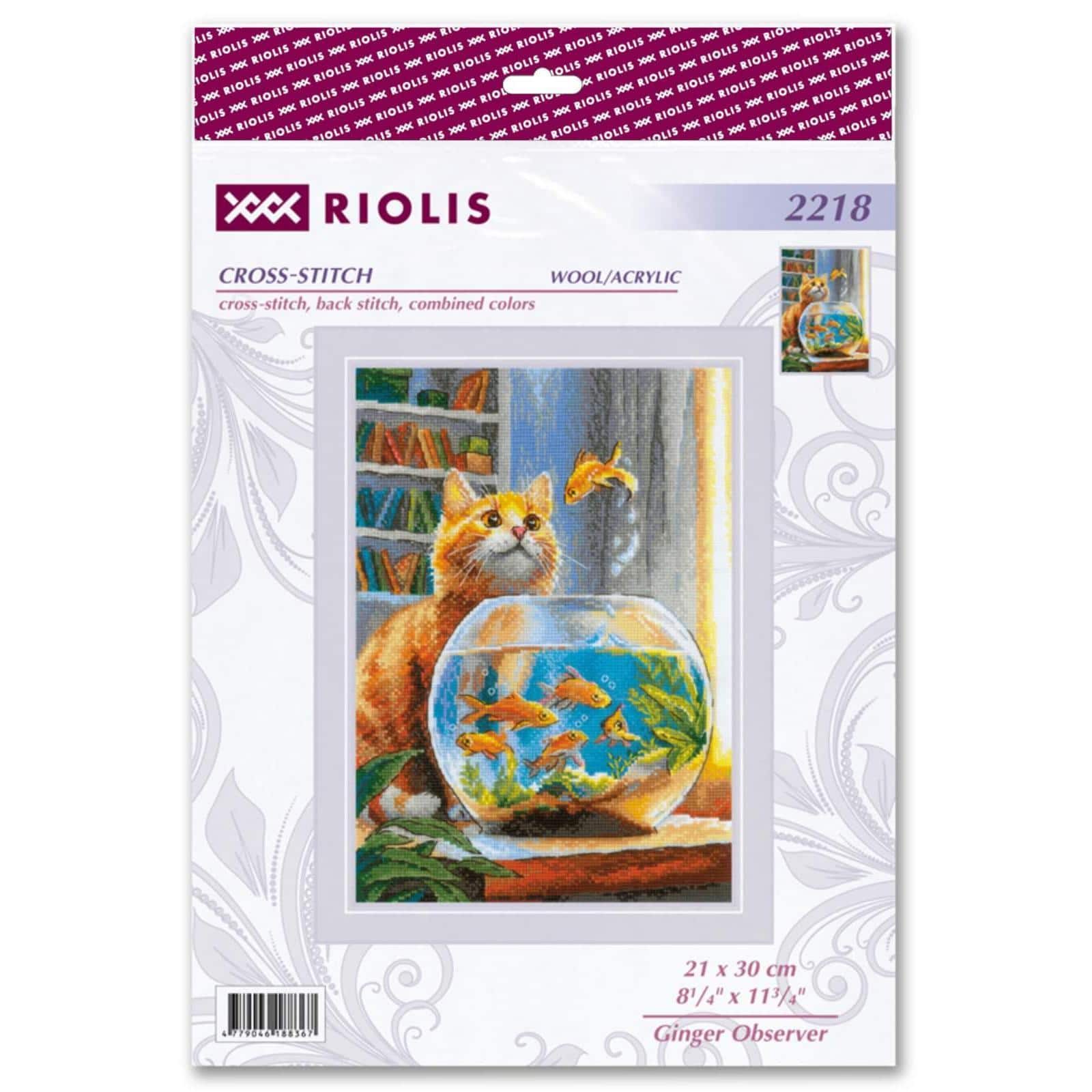 RIOLIS Ginger Observer Counted Cross Stitch Kit