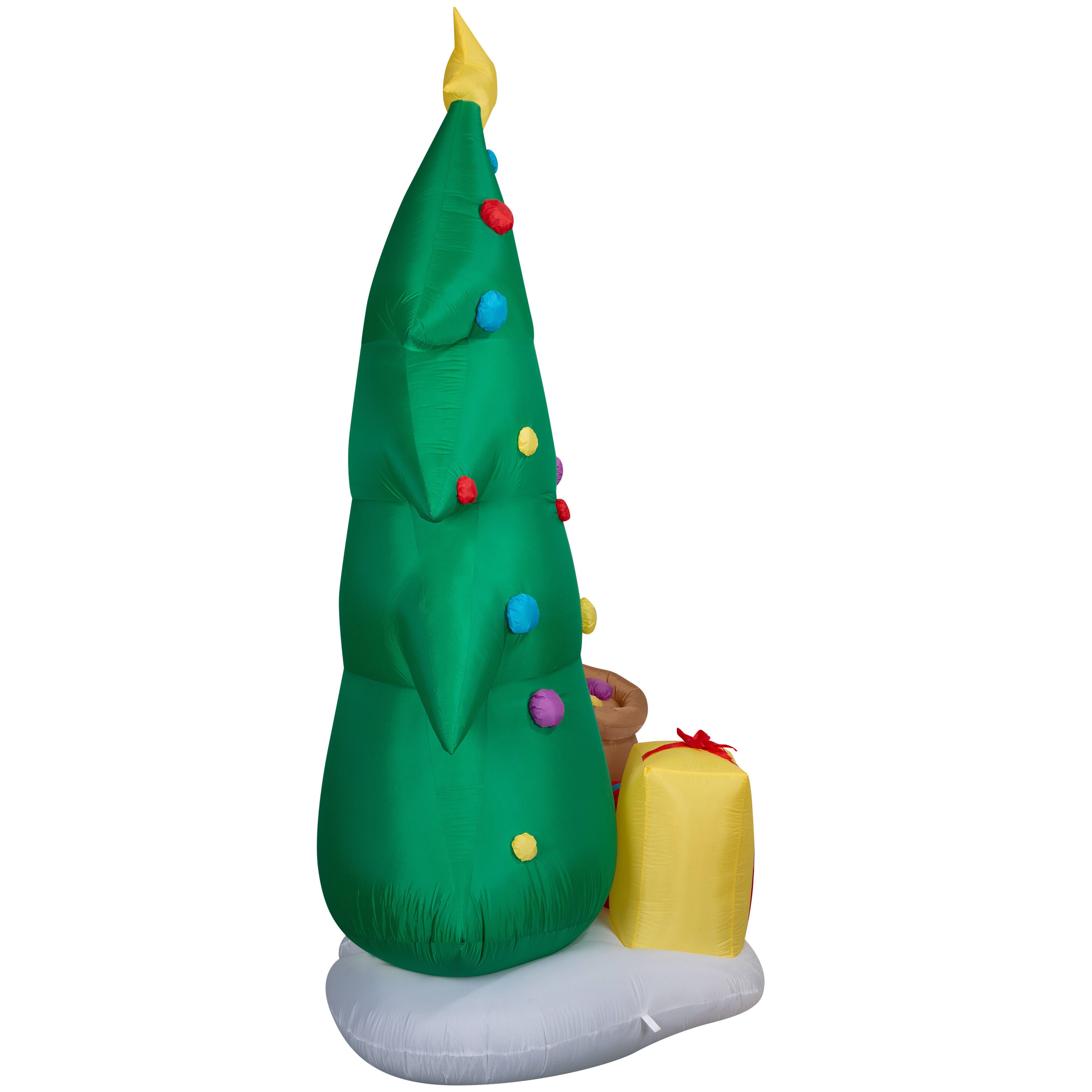 8.5ft. Airblown® Inflatable Christmas Grinch Putting Ornaments on Tree