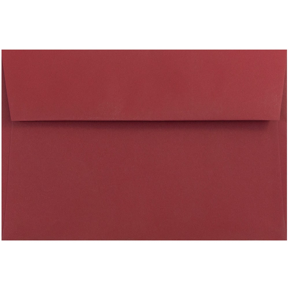 JAM Paper 6" x 9" Dark Red Premium Invitation Envelopes