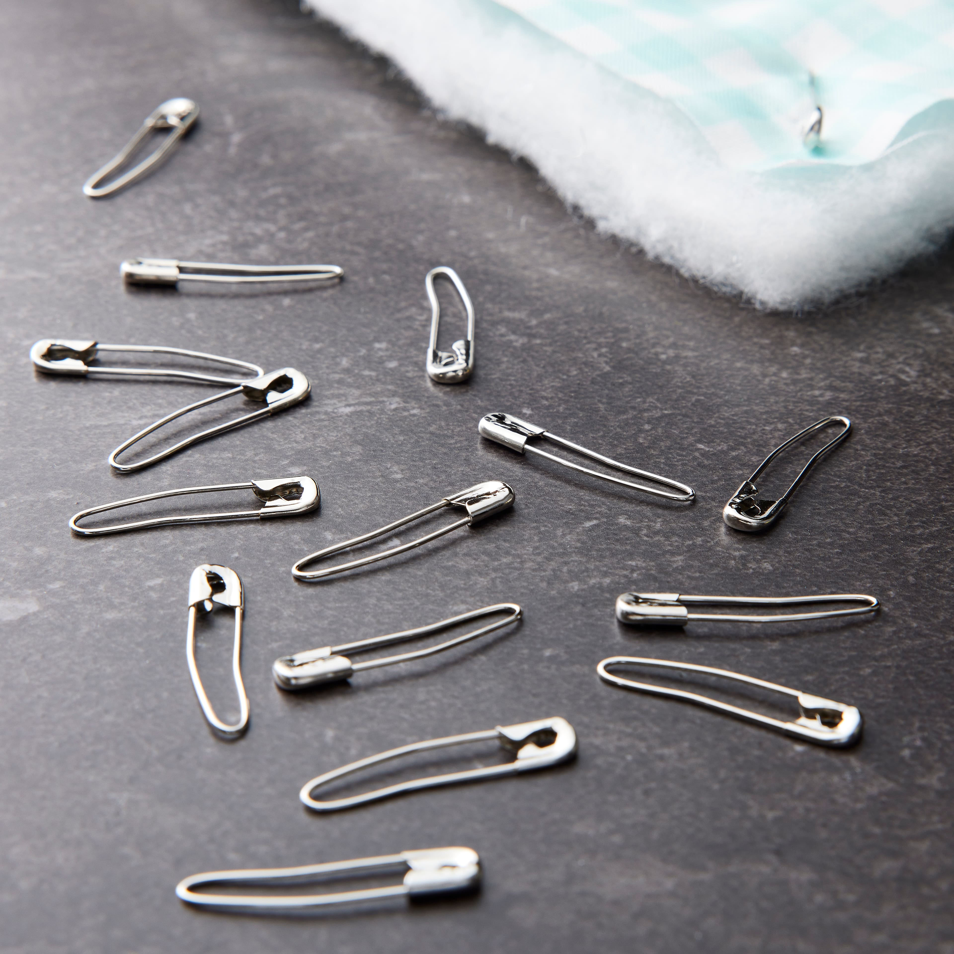 12 Packs: 50 ct. (600 total) Coil Less Basting Pins by Loops & Threads®