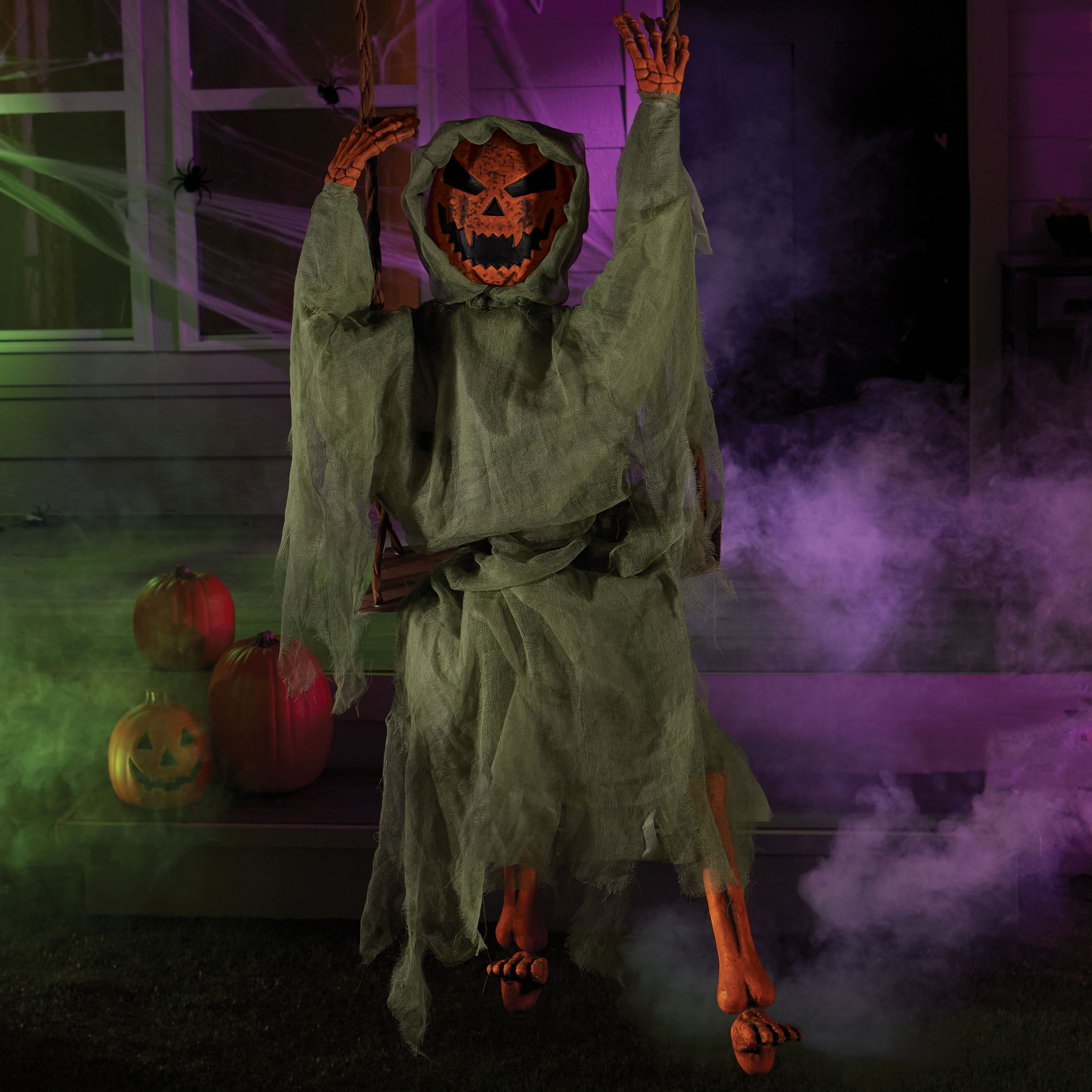 5ft. Swinging Dead Pumpkin Reaper by Ashland&#xAE;