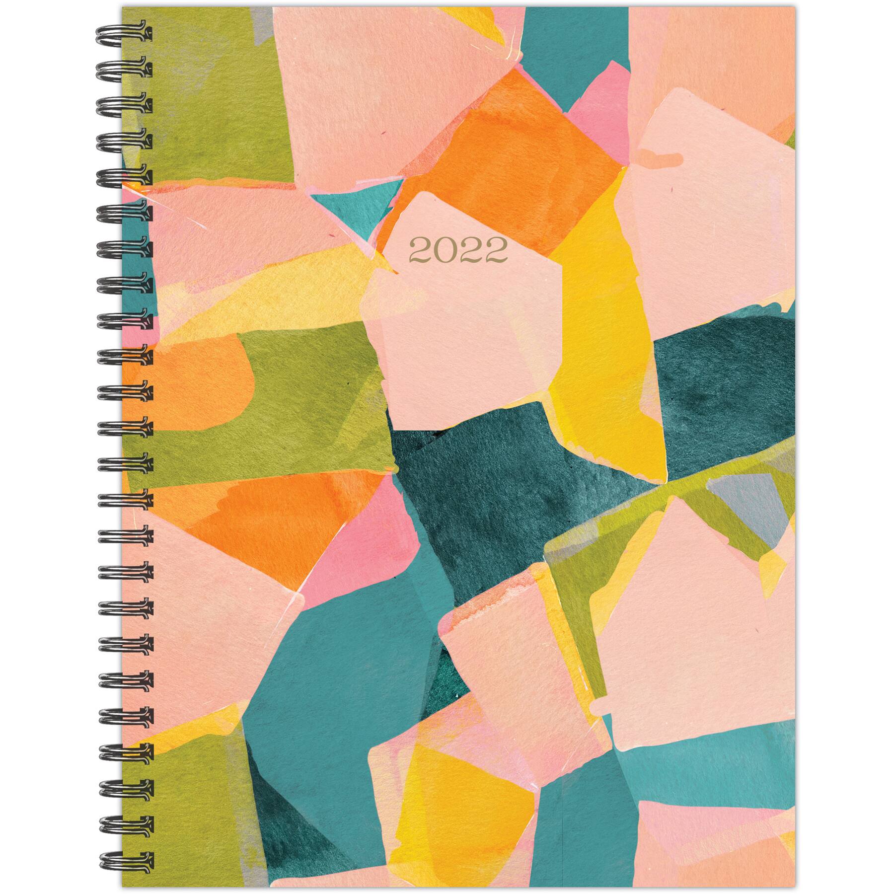 Blocked Colors Weekly Softcover Spiral Planner | Michaels®