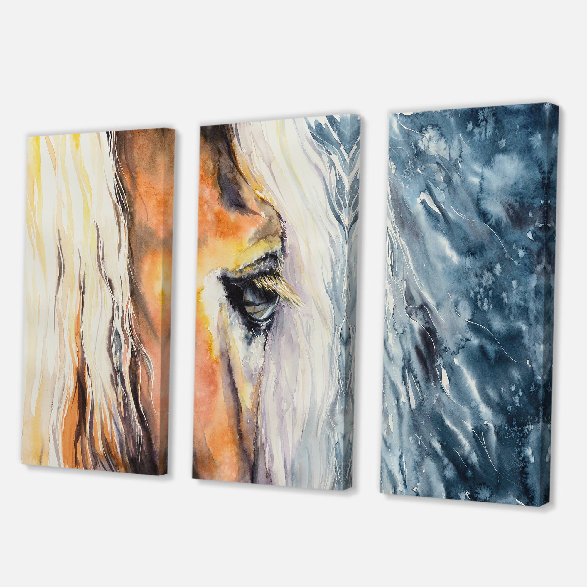 Designart - Close-Up of A Beautiful Horses Eye II