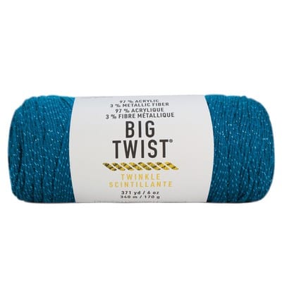 Big Twist® Twinkle Yarn, Color: Mulberry | Michaels