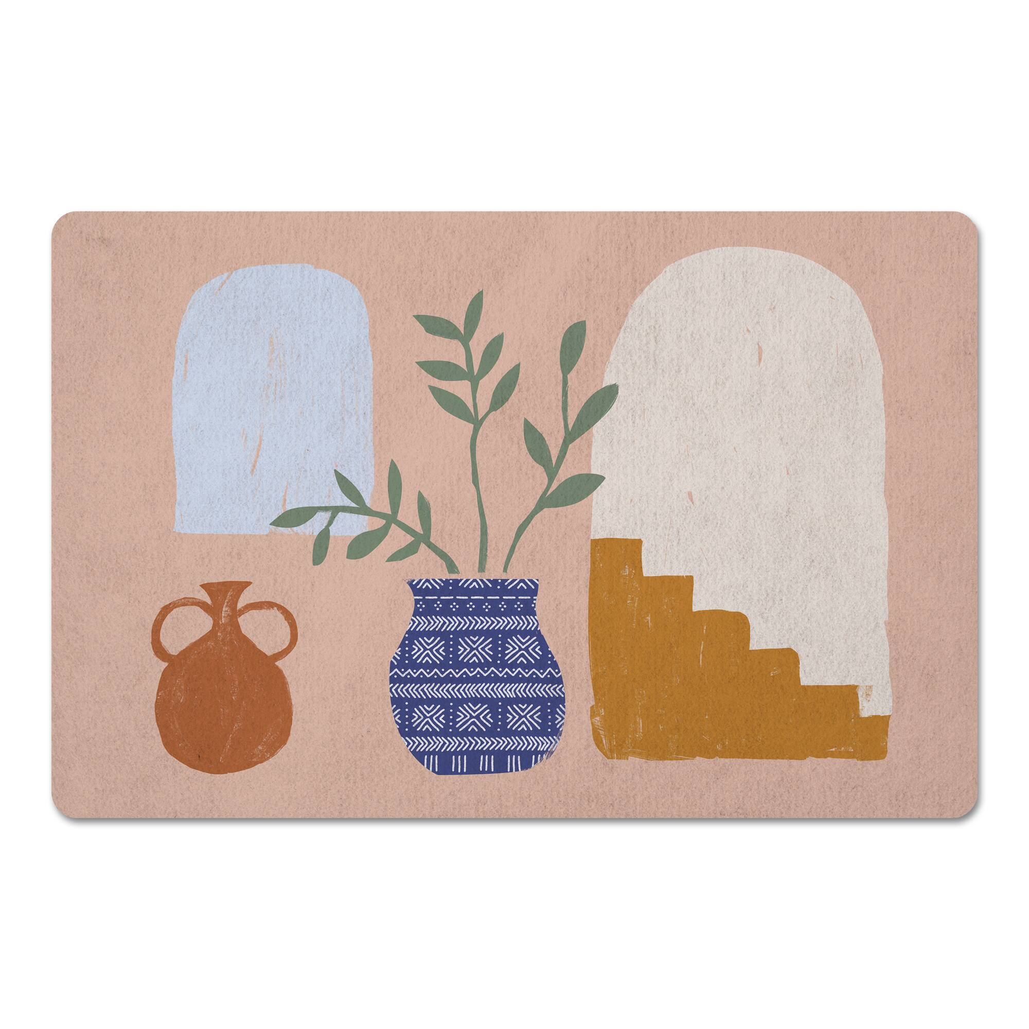 Simple Mod Still Life 27&#x22; x 18&#x22; Floor Mat