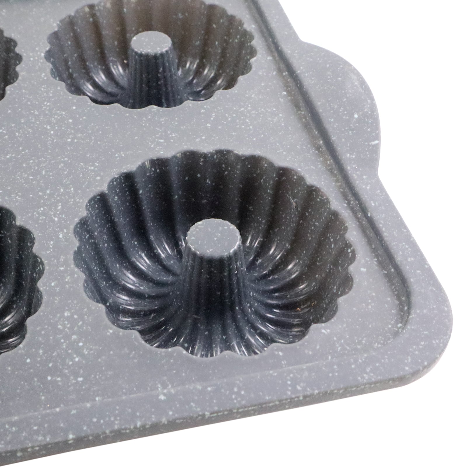 Mainstays 6 inch Mini Fluted Cake Pan, Carbon Steel