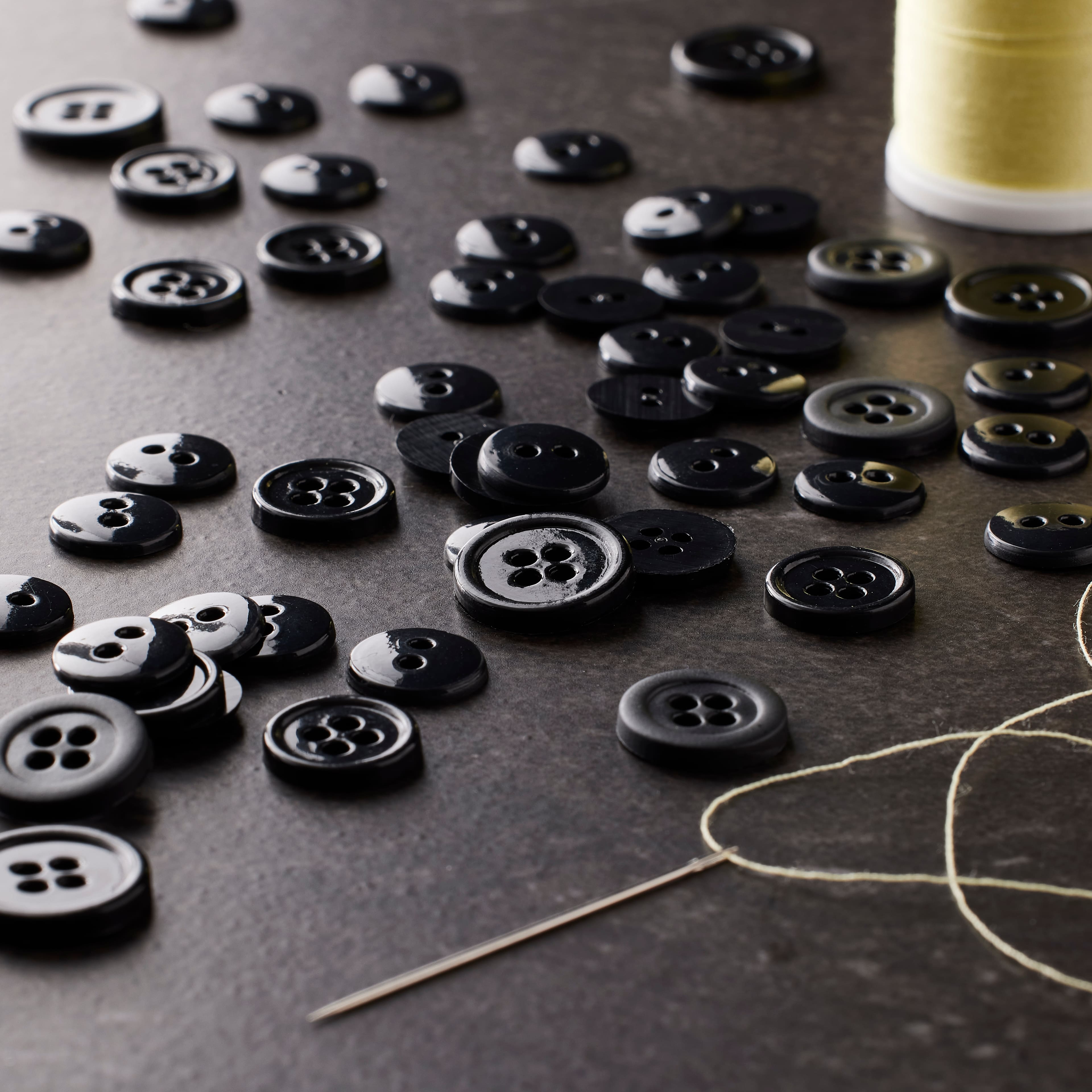 12 Packs: 120 ct. (1,440 total) Basic Buttons by Loops &#x26; Threads&#xAE;