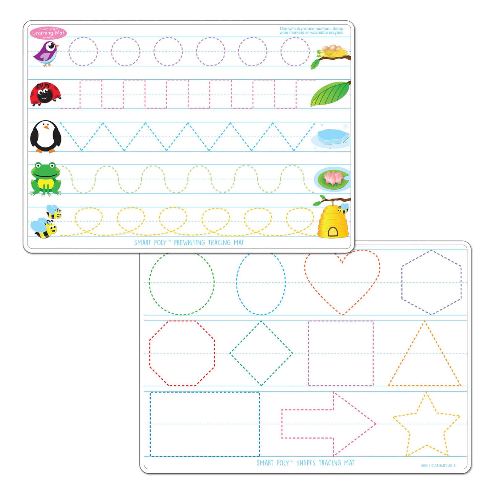 Smart Poly&#x2122; Early Education Learning Mats Set