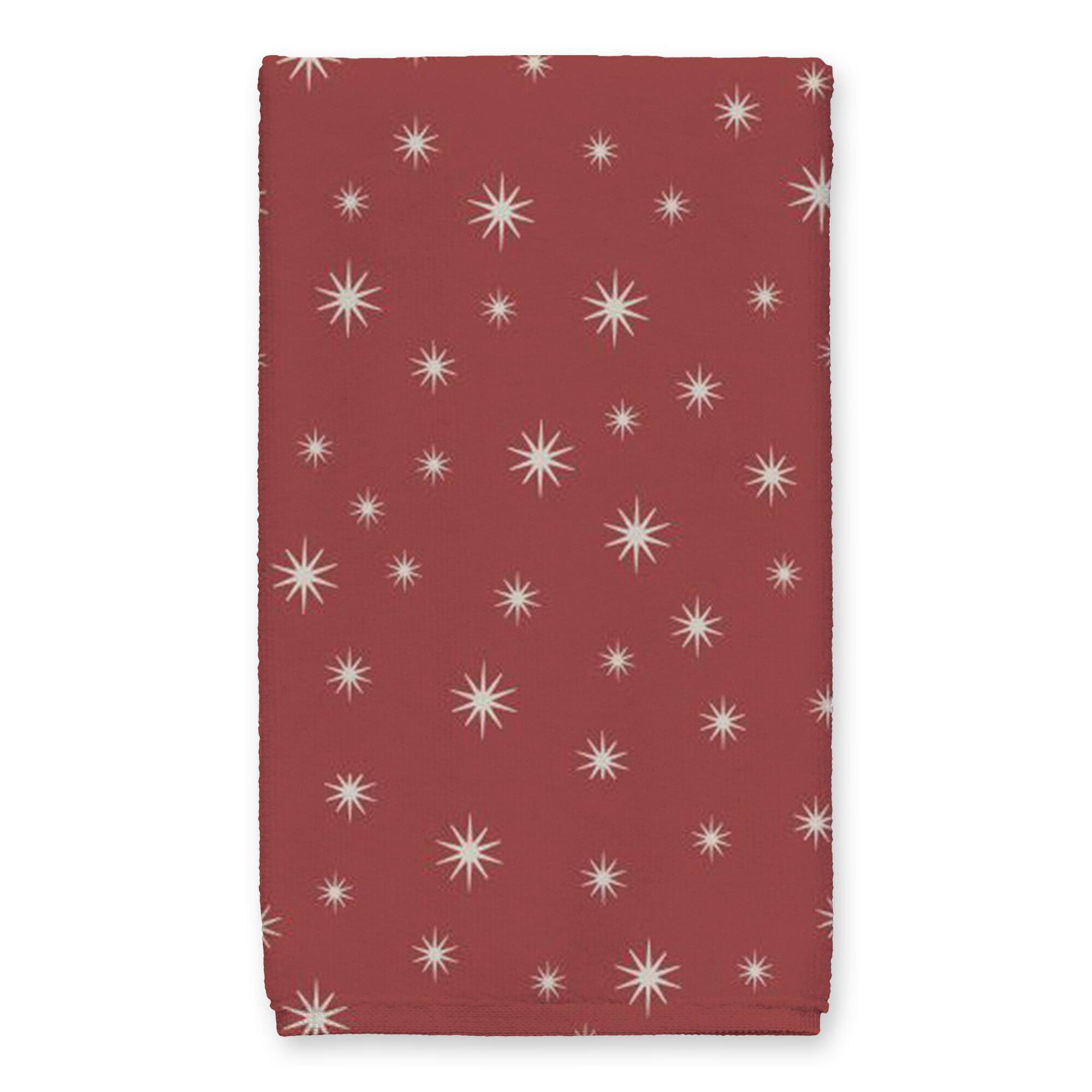 Red Family Twinkle Tea Towels, 2ct.