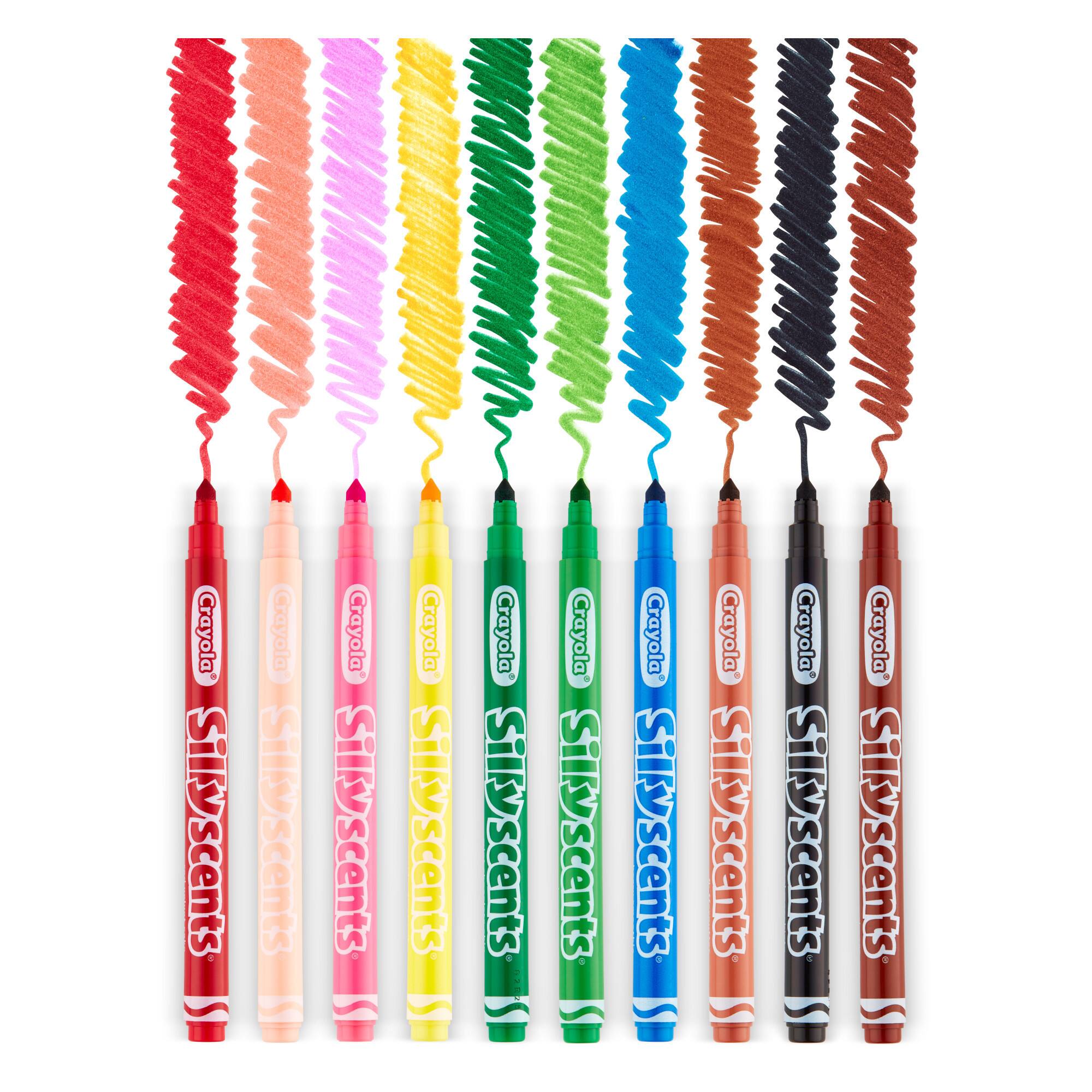 Crayola&#xAE; Silly Scents&#x2122; Smash-Ups Washable Fine Line Markers, 10ct.