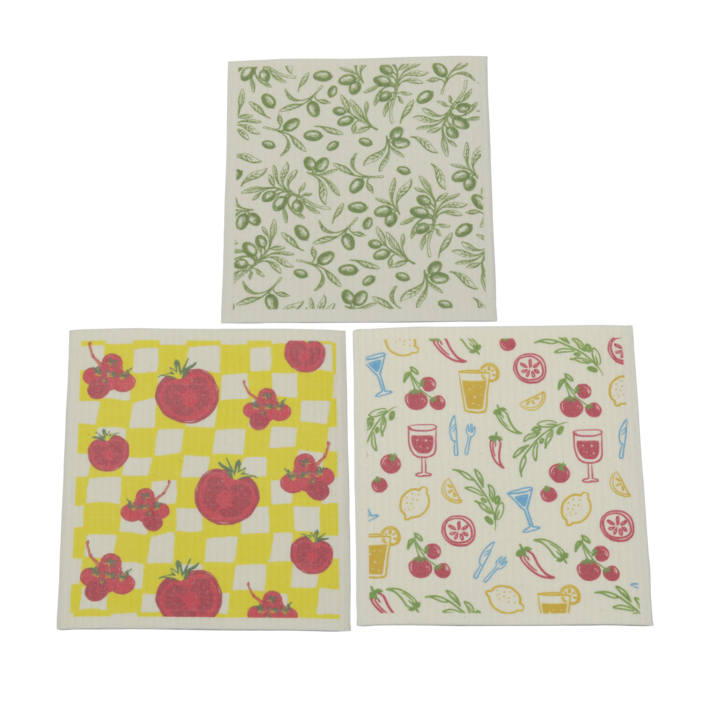 8&#x22; Fall Sponge Cloth Set by Fab Finds