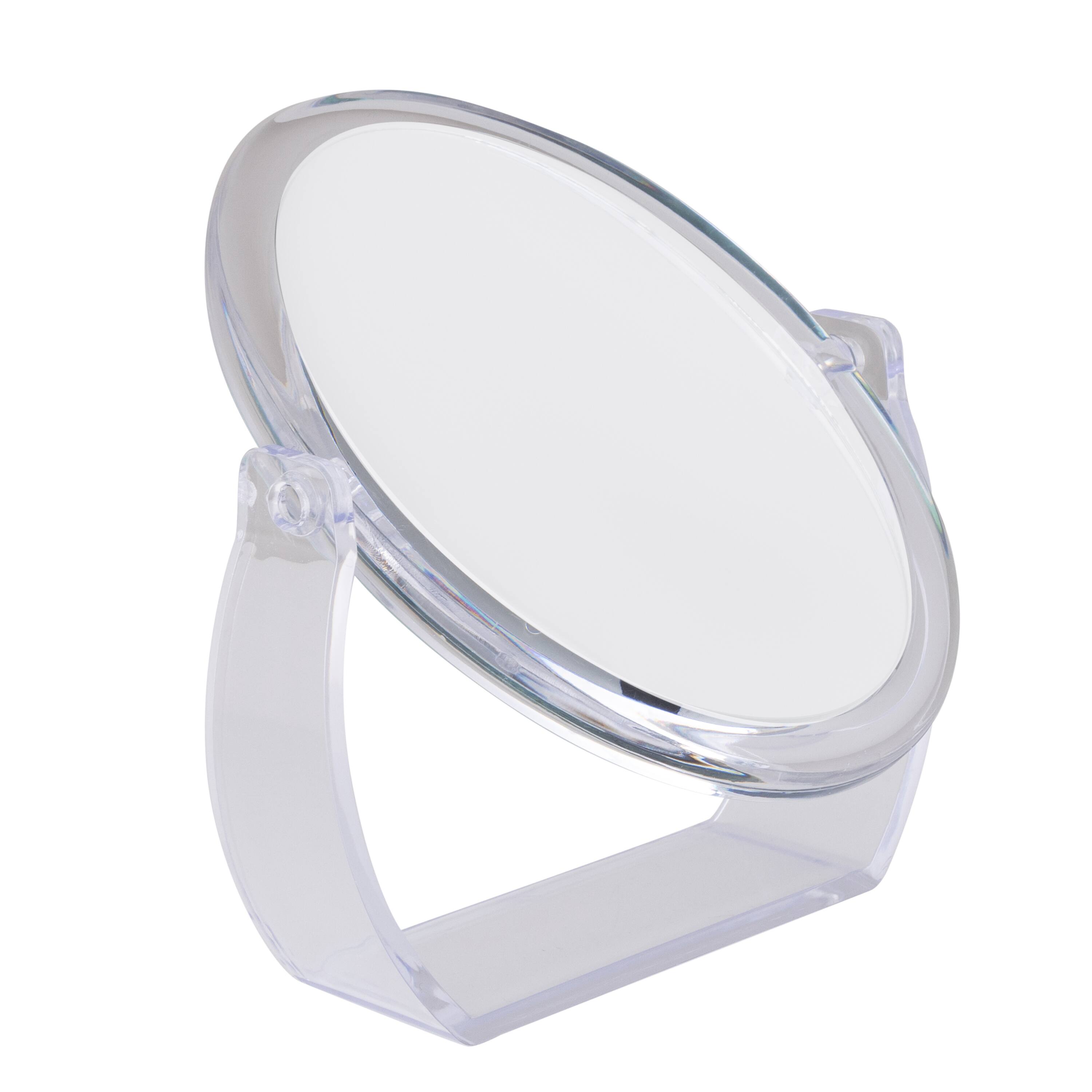 Home Details Swivel 10X Magnification Rubberized Vanity Mirror