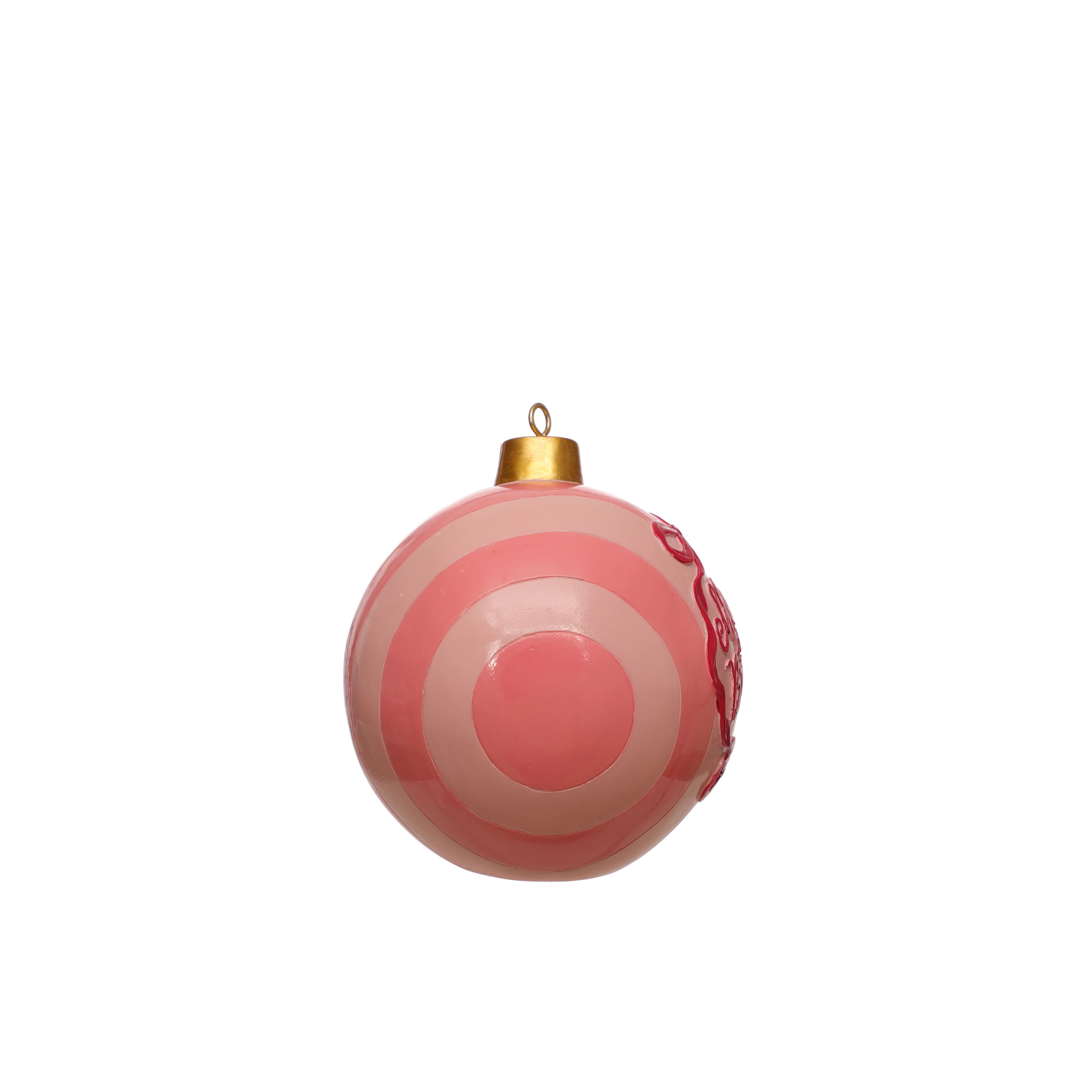 5&#x22; Pink Merry &#x26; Bright Ornament Tabletop D&#xE9;cor by Ashland&#xAE;