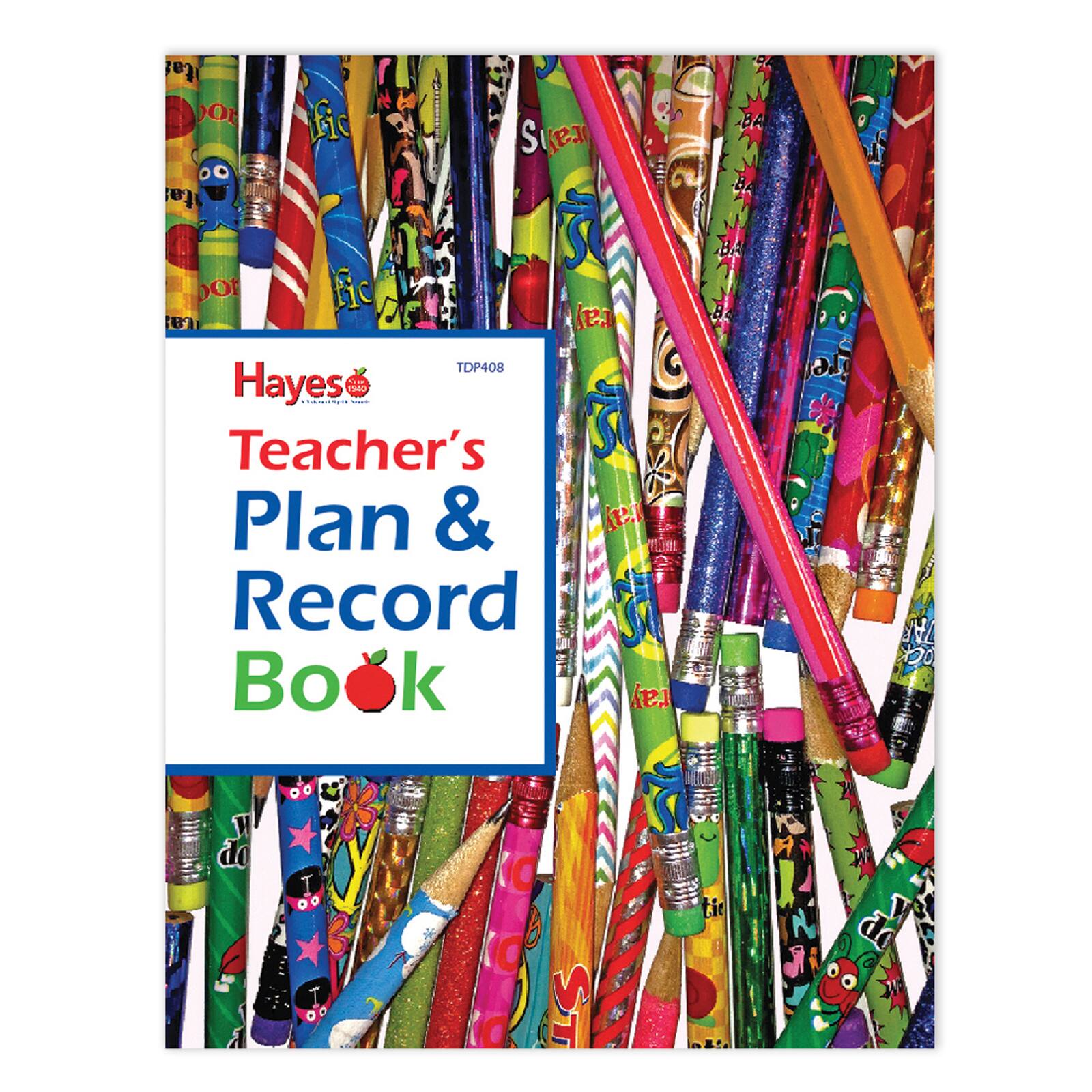 Purchase the Hayes Teacher's Plan & Record Book at Michaels