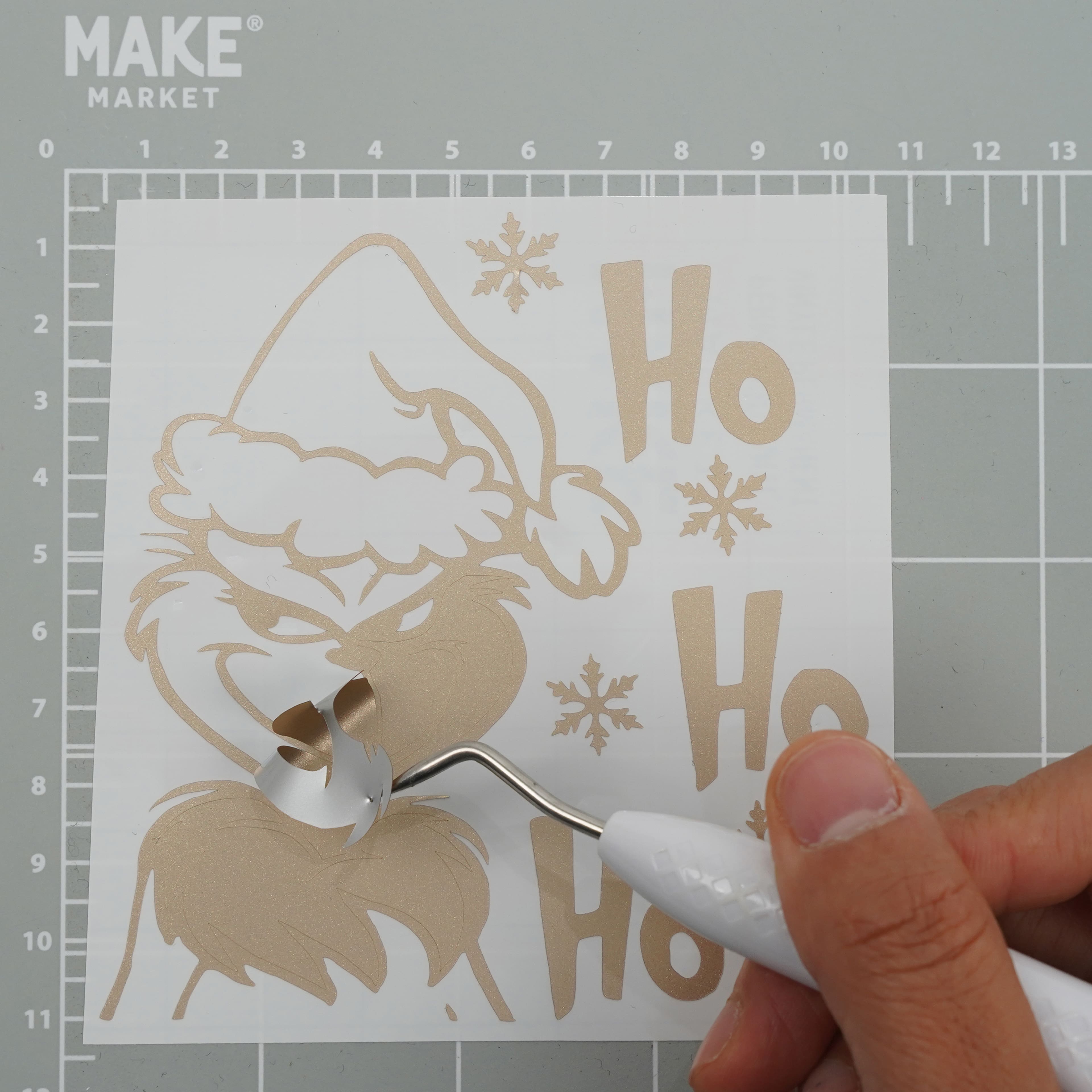 Satin Metallic Permanent Vinyl by Make Market&#xAE;