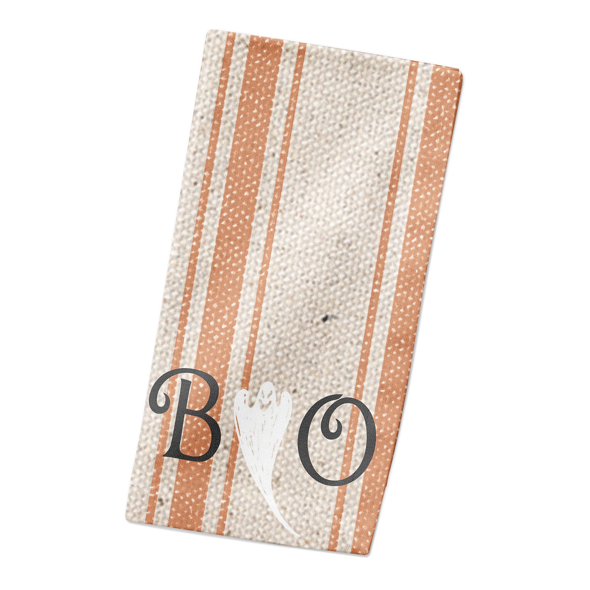 Boo Ghost 10" x 10" Cotton Twill Napkin