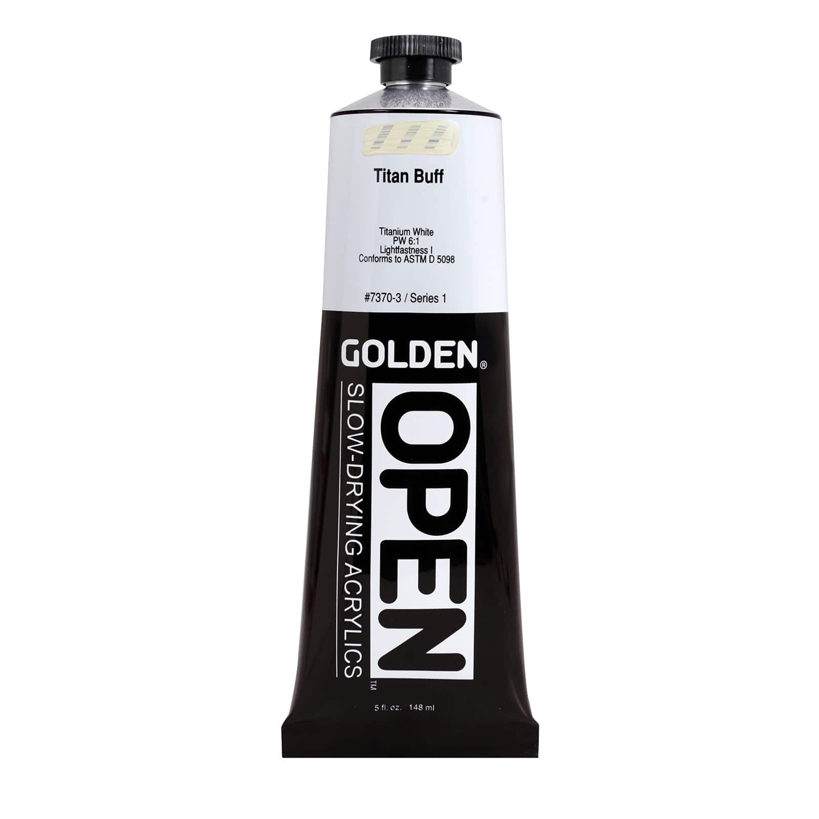 Golden OPEN Slow-Drying Acrylics, 5 oz Paint in Titan Buff