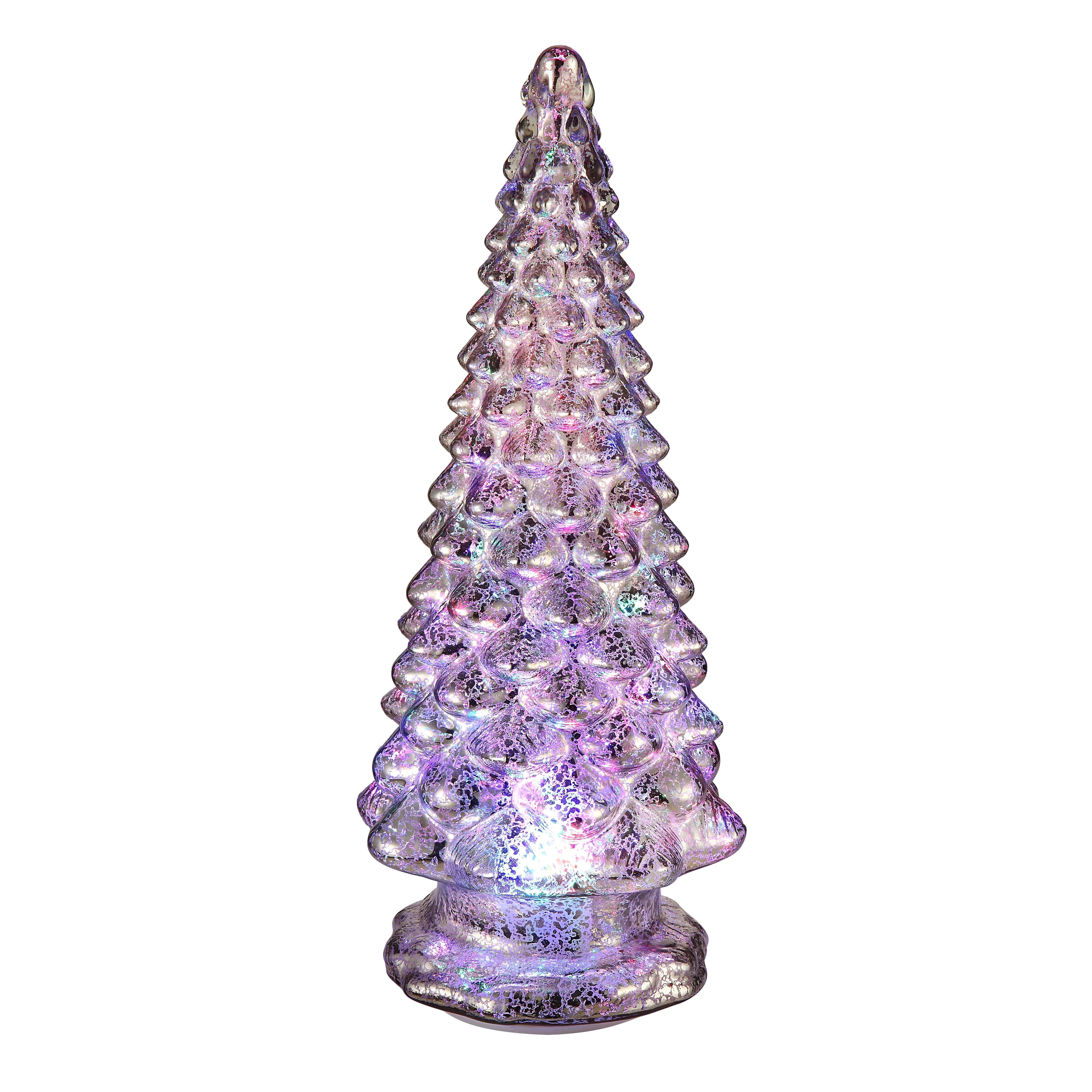16&#x22; Illuminated Kaleidoscope Tree Tabletop Accent