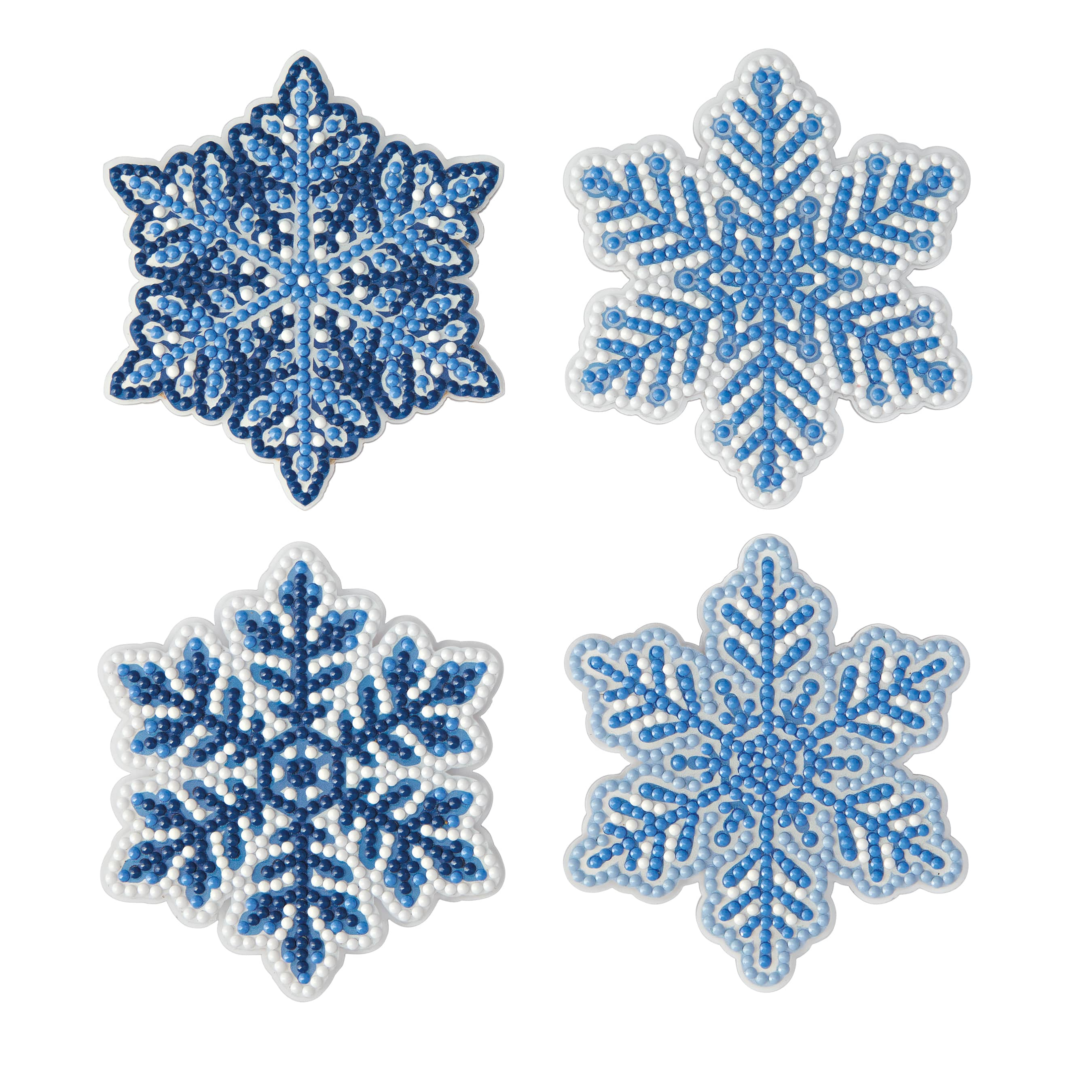 Snowflake Diamond Art Coaster Kit by Make Market&#xAE;