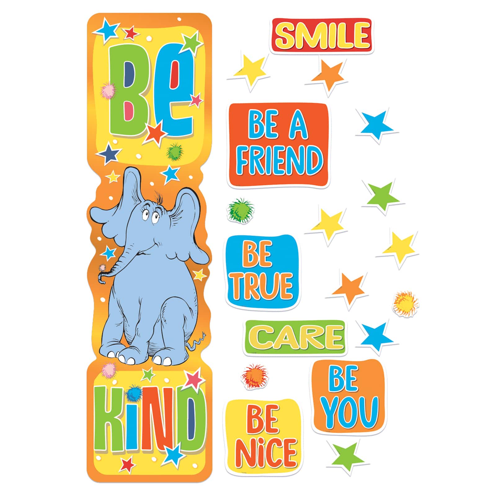 Eureka&#xAE; Horton Hears a Who&#x2122; Kindness All-In-One Door Decor Kit, 2 Sets of 34