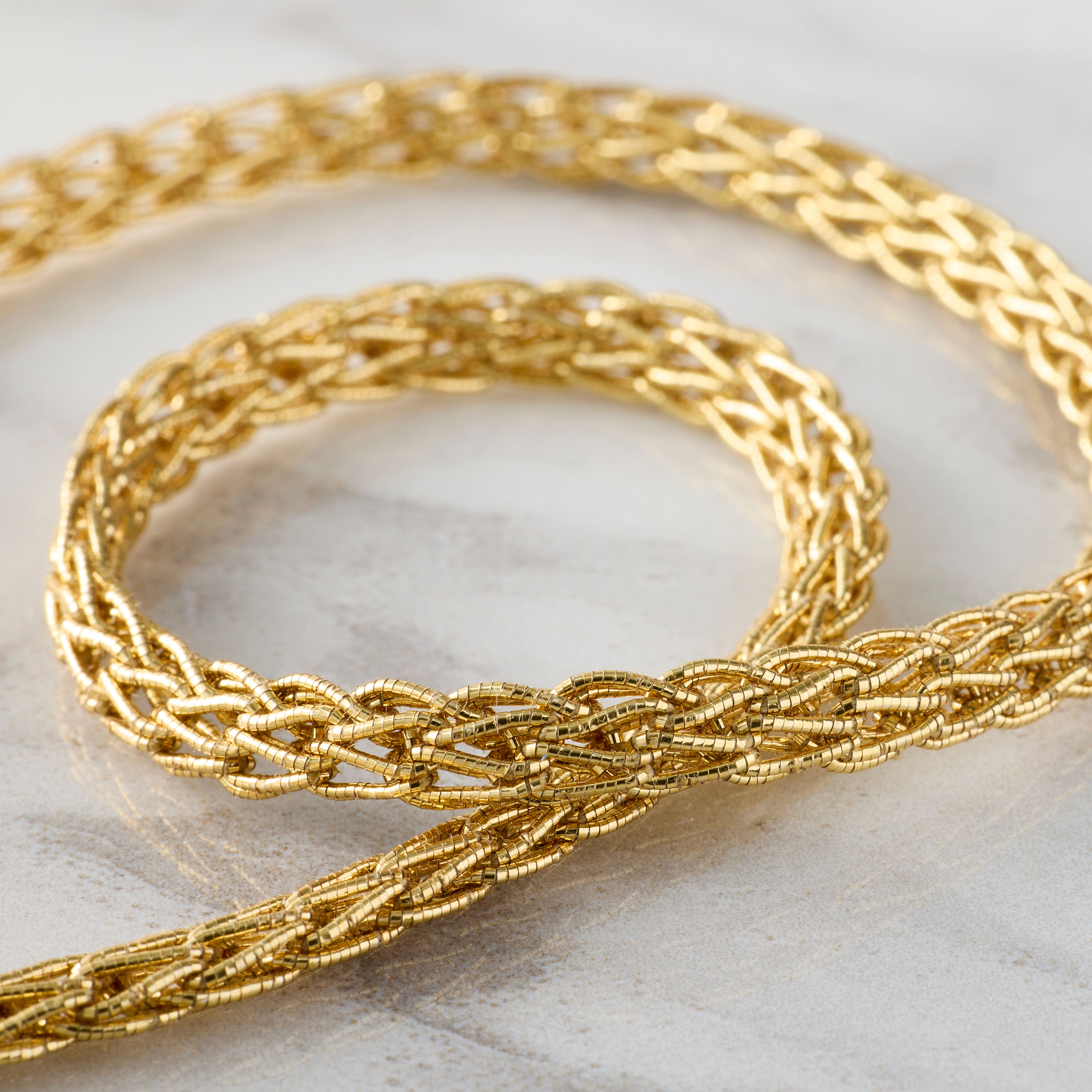 1/5&#x22; x 5yd. Braided Trim Ribbon by Celebrate It&#xAE; Classic