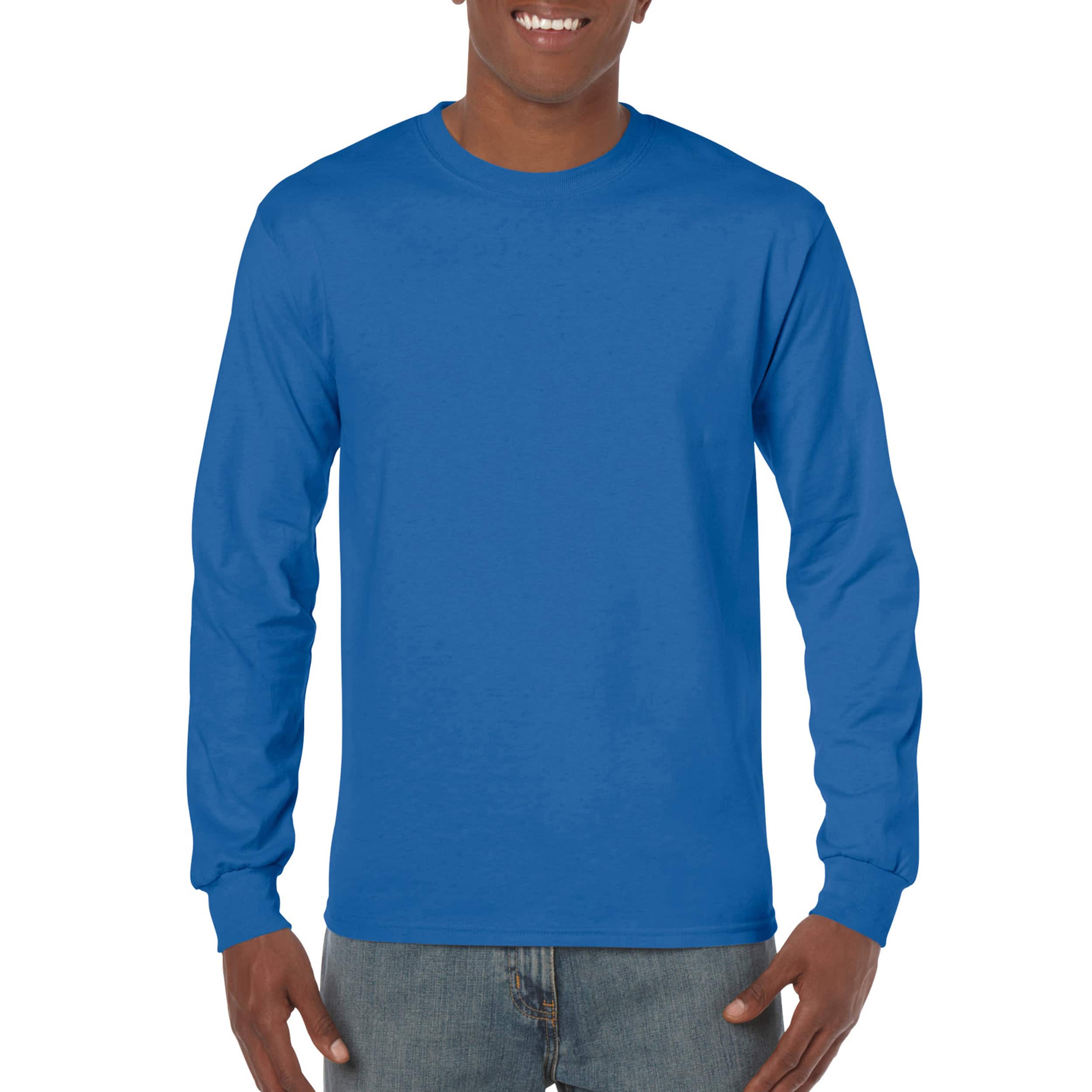 12 Pack: Gildan® Long Sleeve Crew Neck Adult T-Shirt