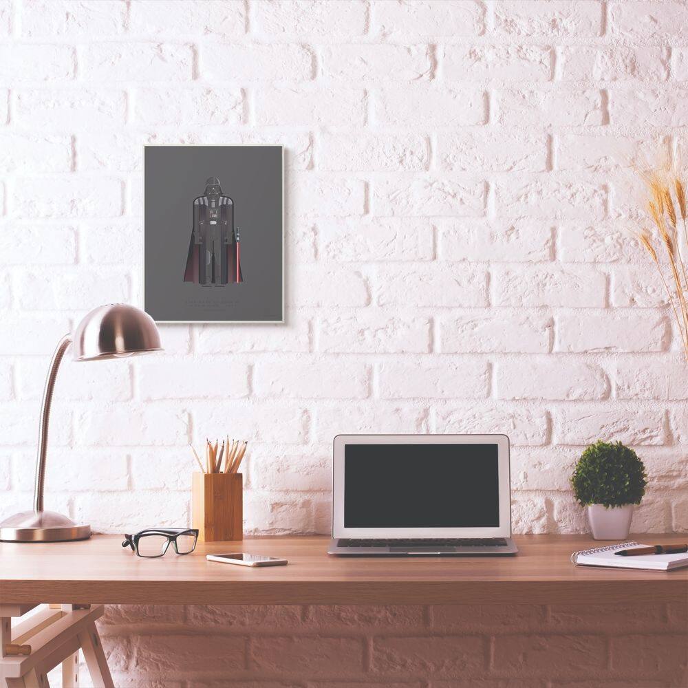 Stupell Industries Star Wars Darth Vader Fashion Design Wall Plaque