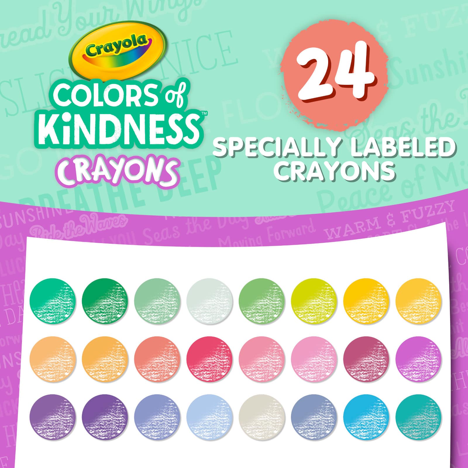 Crayola&#xAE; Colors of Kindness Crayons, 24ct.