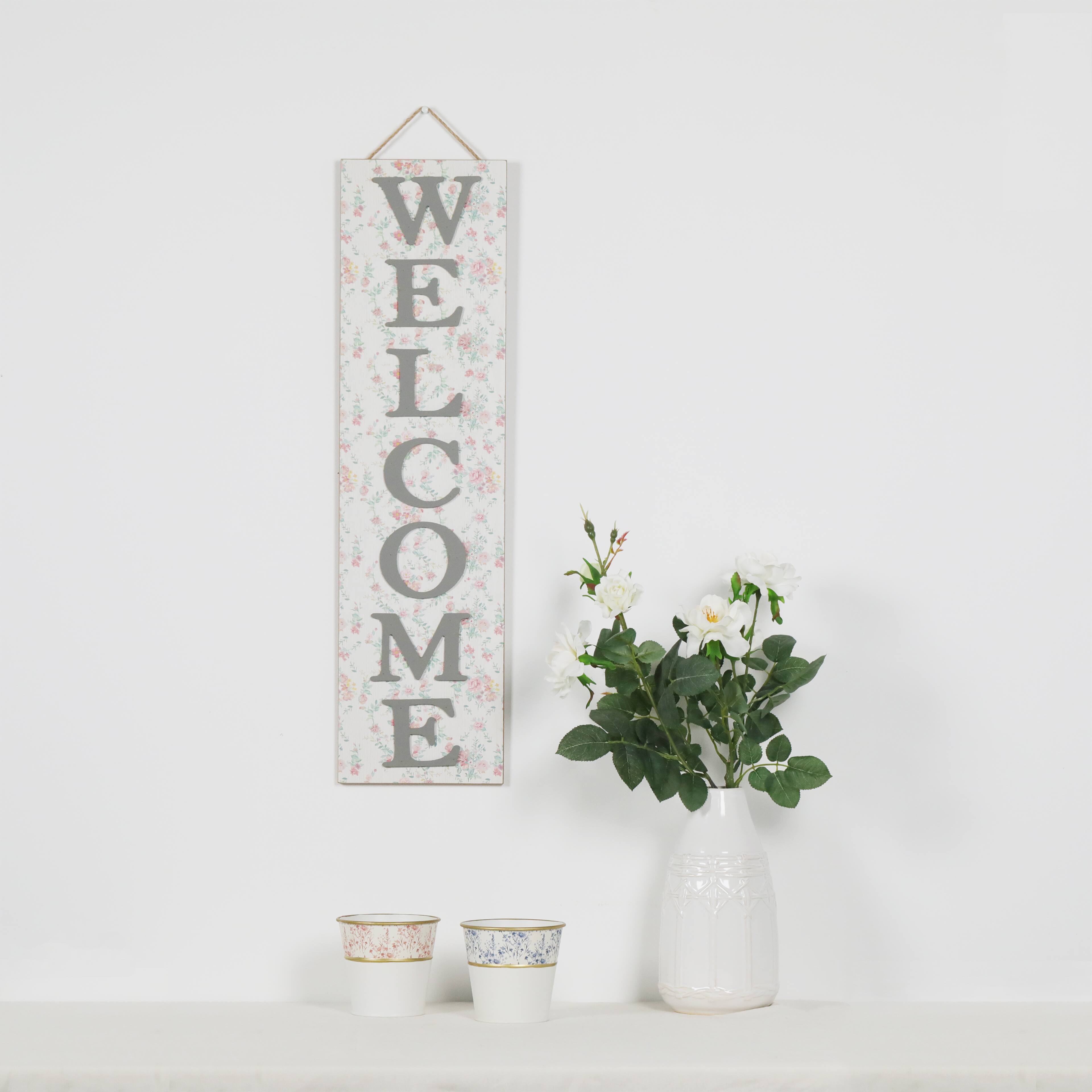 Floral Door Greeter by Ashland® Spring Wall Decor Michaels
