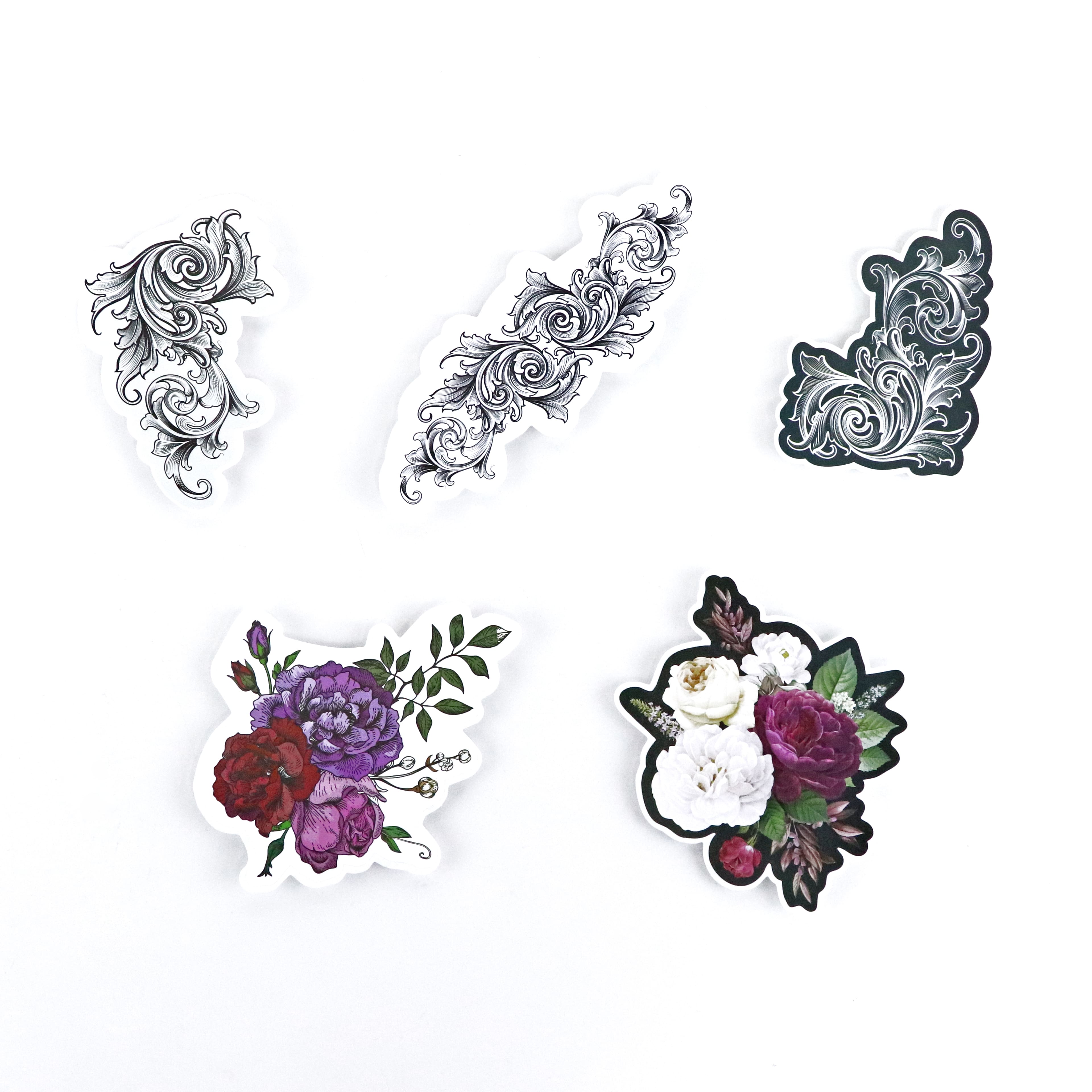 Assorted Romantic Vinyl Die Cut Stickers, 10pc. by Recollections™