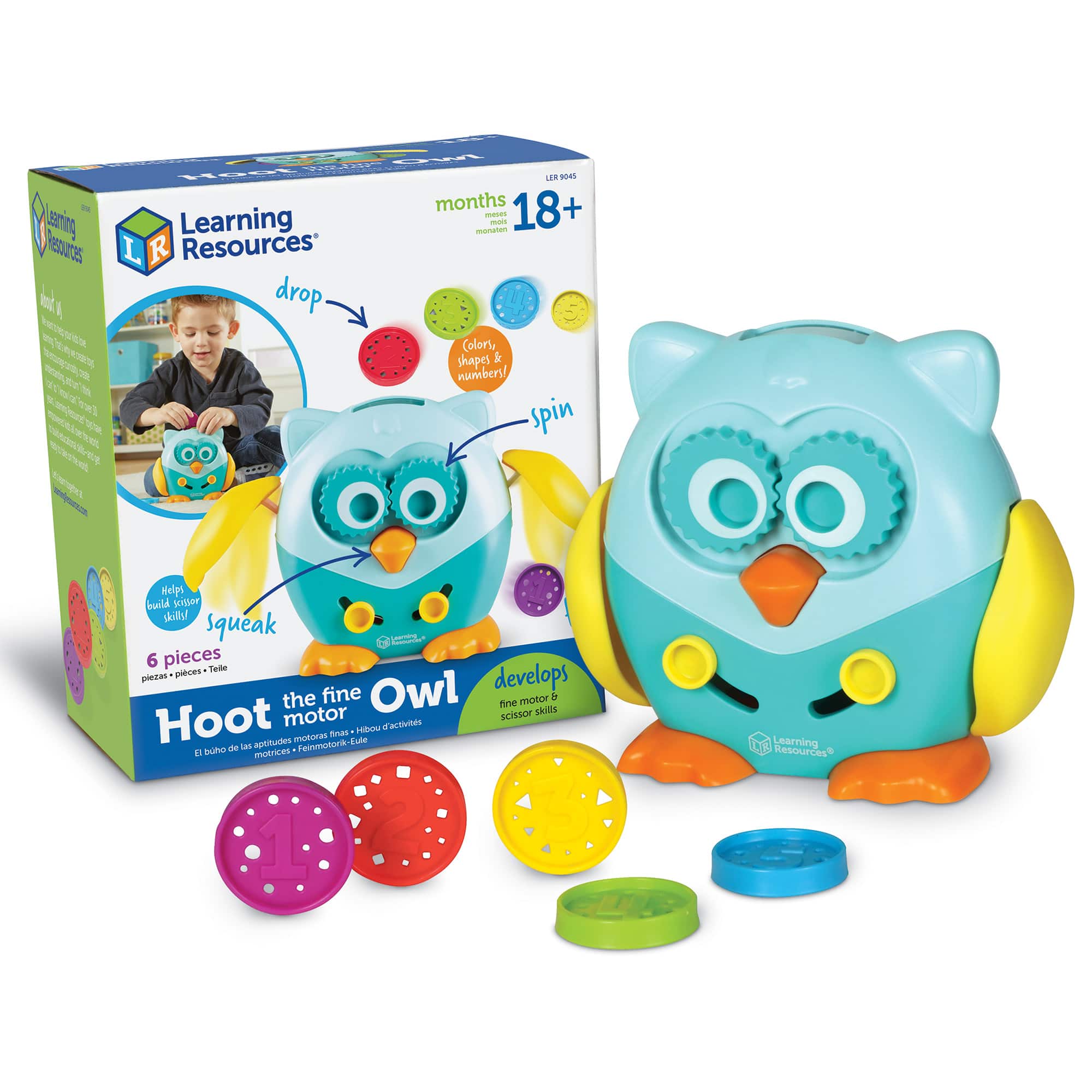 Learning Resources Hoot the Fine Motor Owl