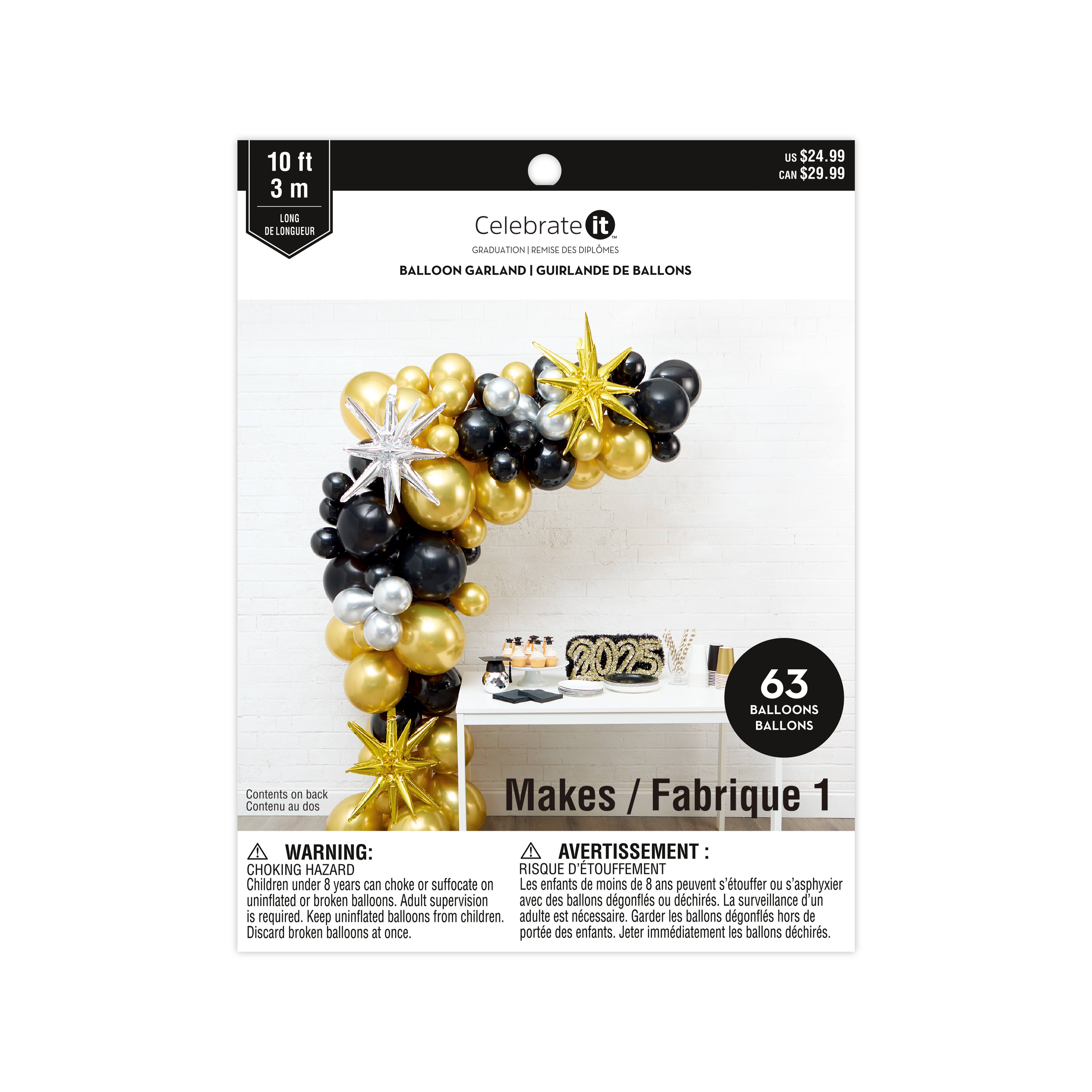 10ft. Graduation Balloon Garland Kit by Celebrate It™