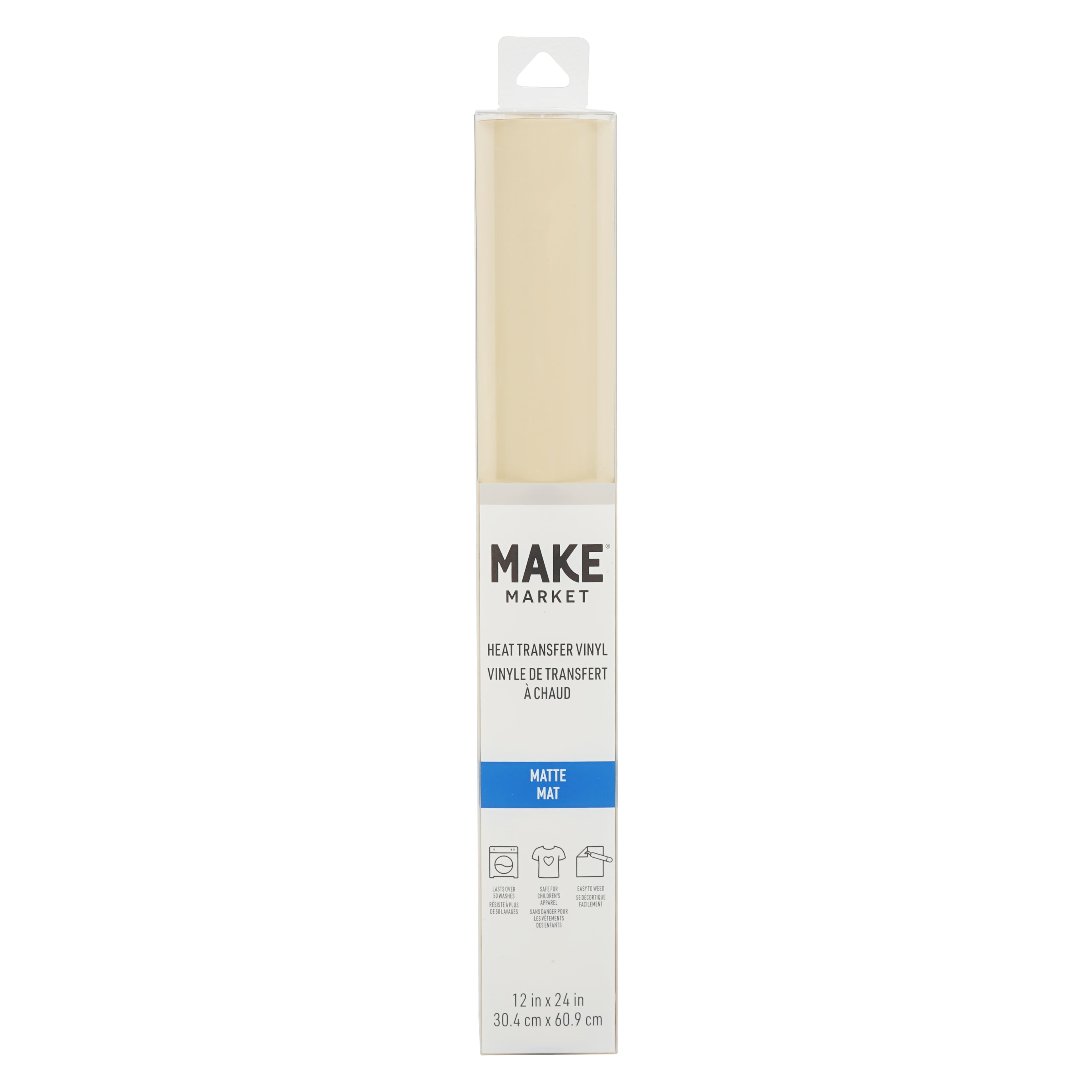 12 Pack: Matte Heat Transfer Vinyl by Make Market&#xAE;