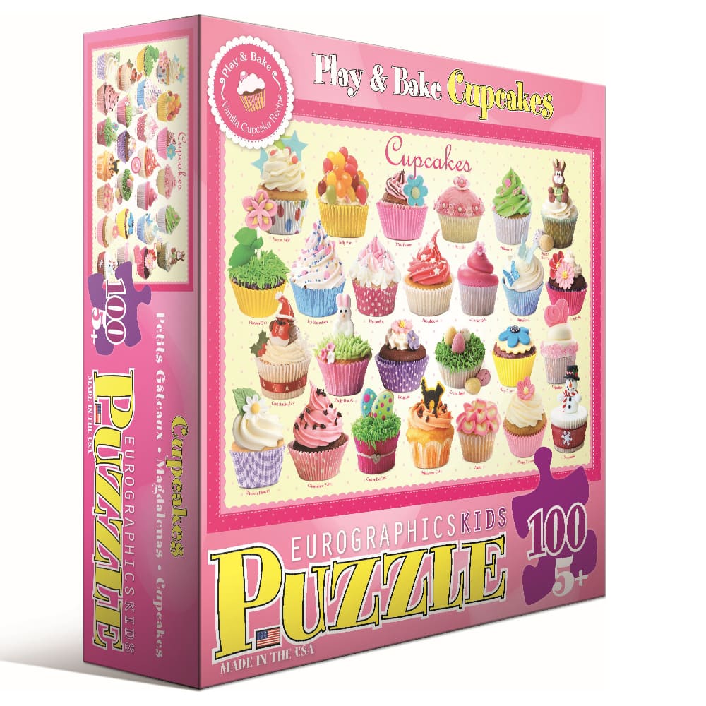 Play & Bake Cupcakes 100 Piece Kids Jigsaw Puzzle