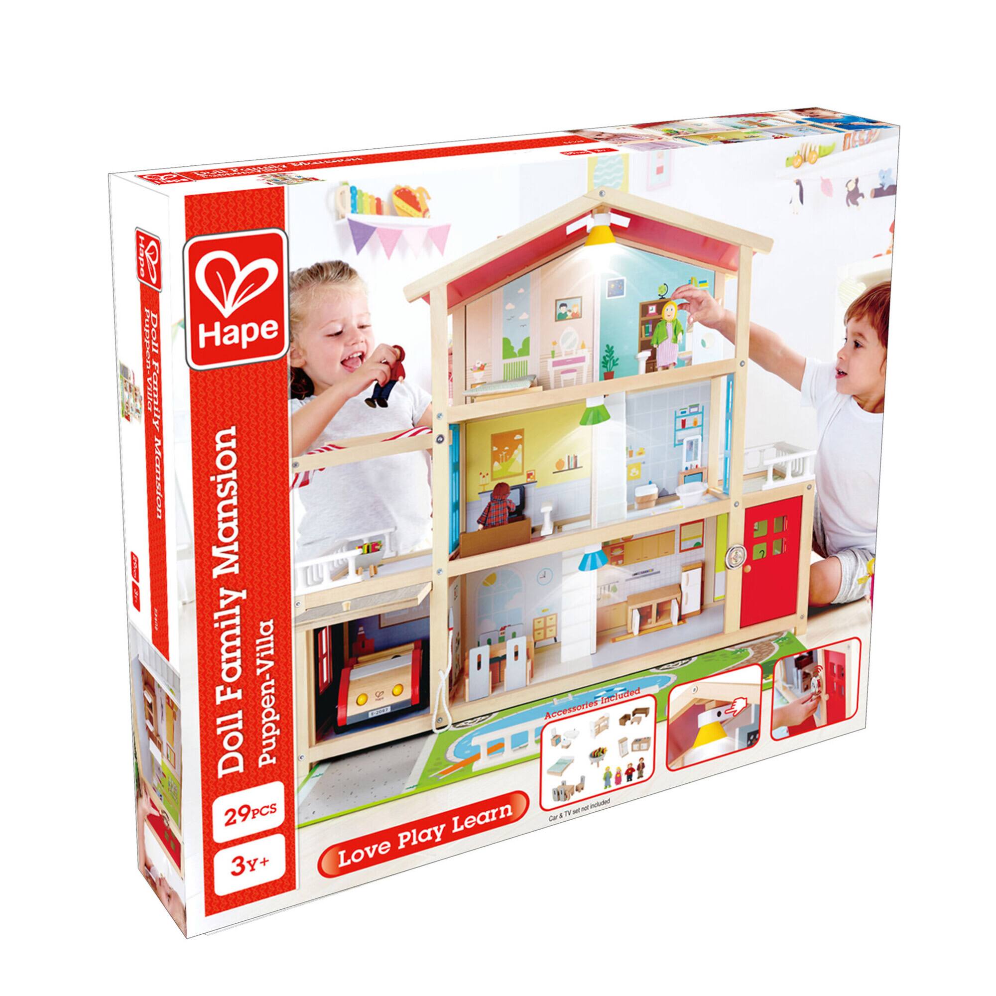 Hape Family Mansion Dollhouse Playset