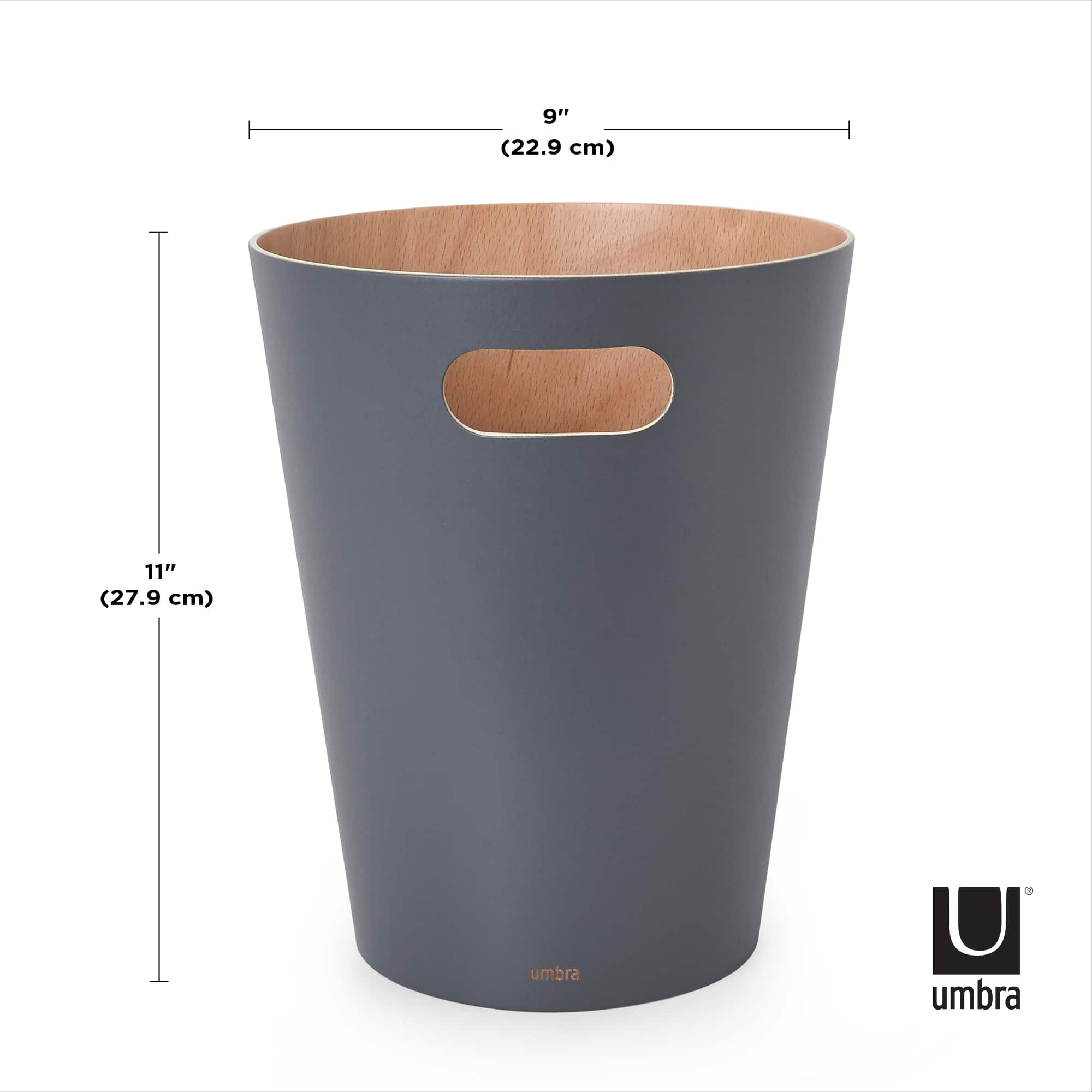 Umbra 2gal. Woodrow Trash Can