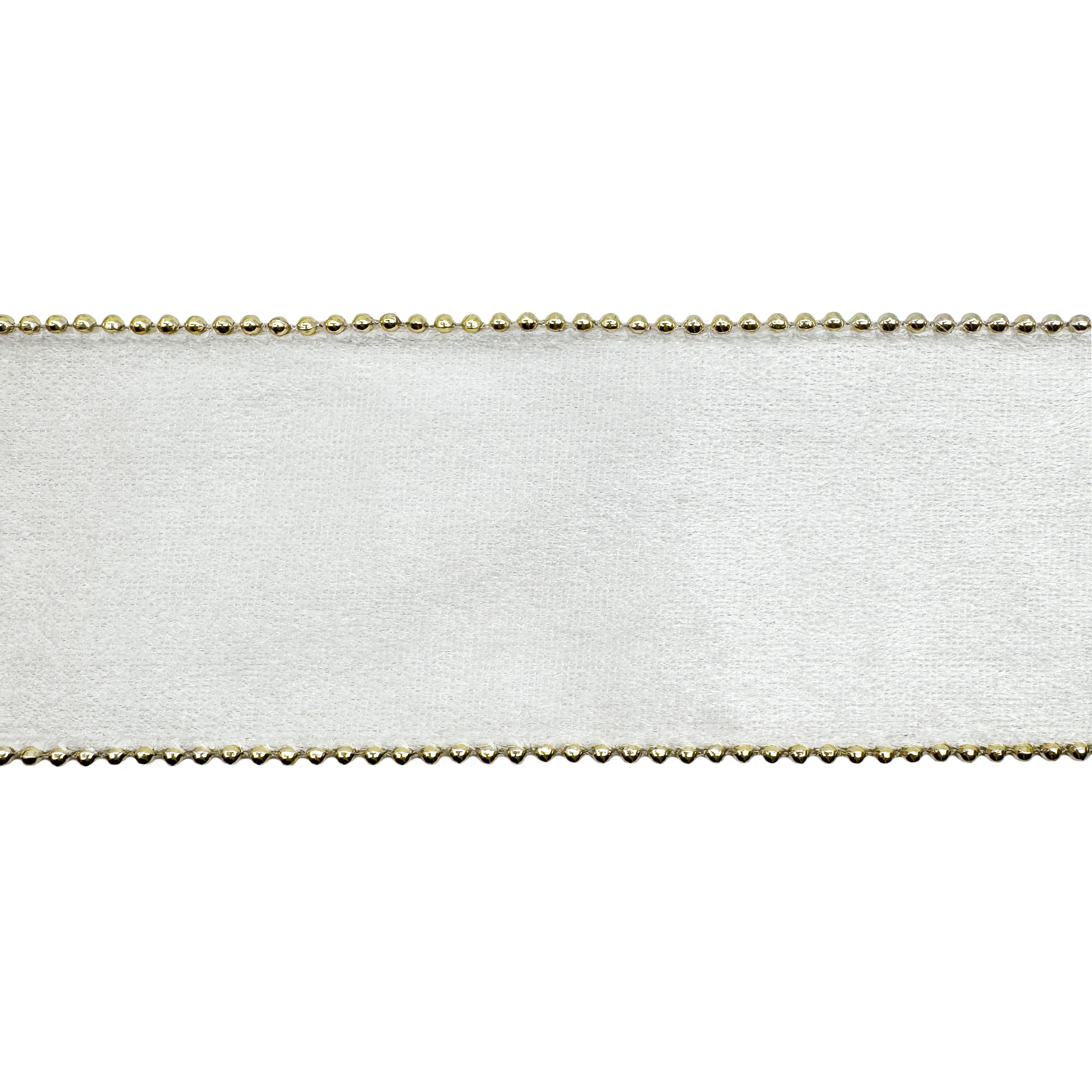 20.5" Cream Shimmer Tree Bow by Celebrate It®