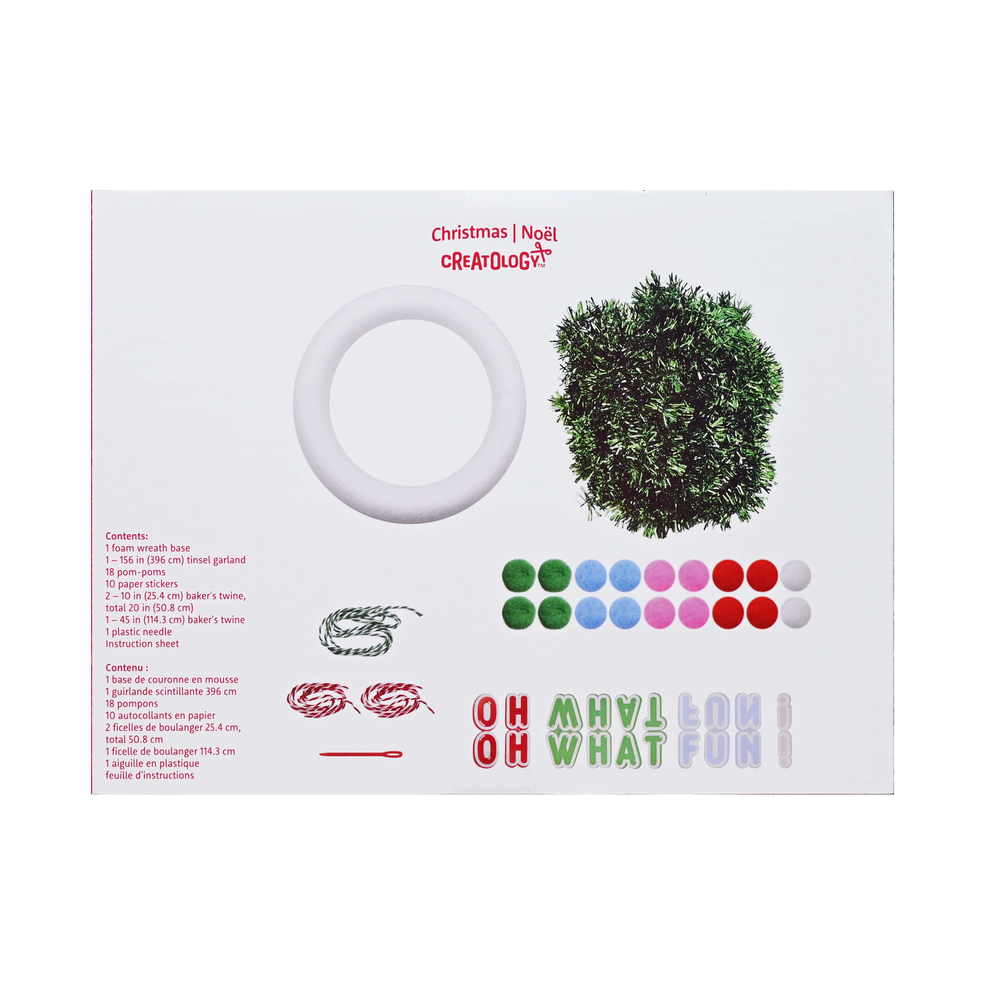 Tinsel Wreath Craft Kit by Creatology™