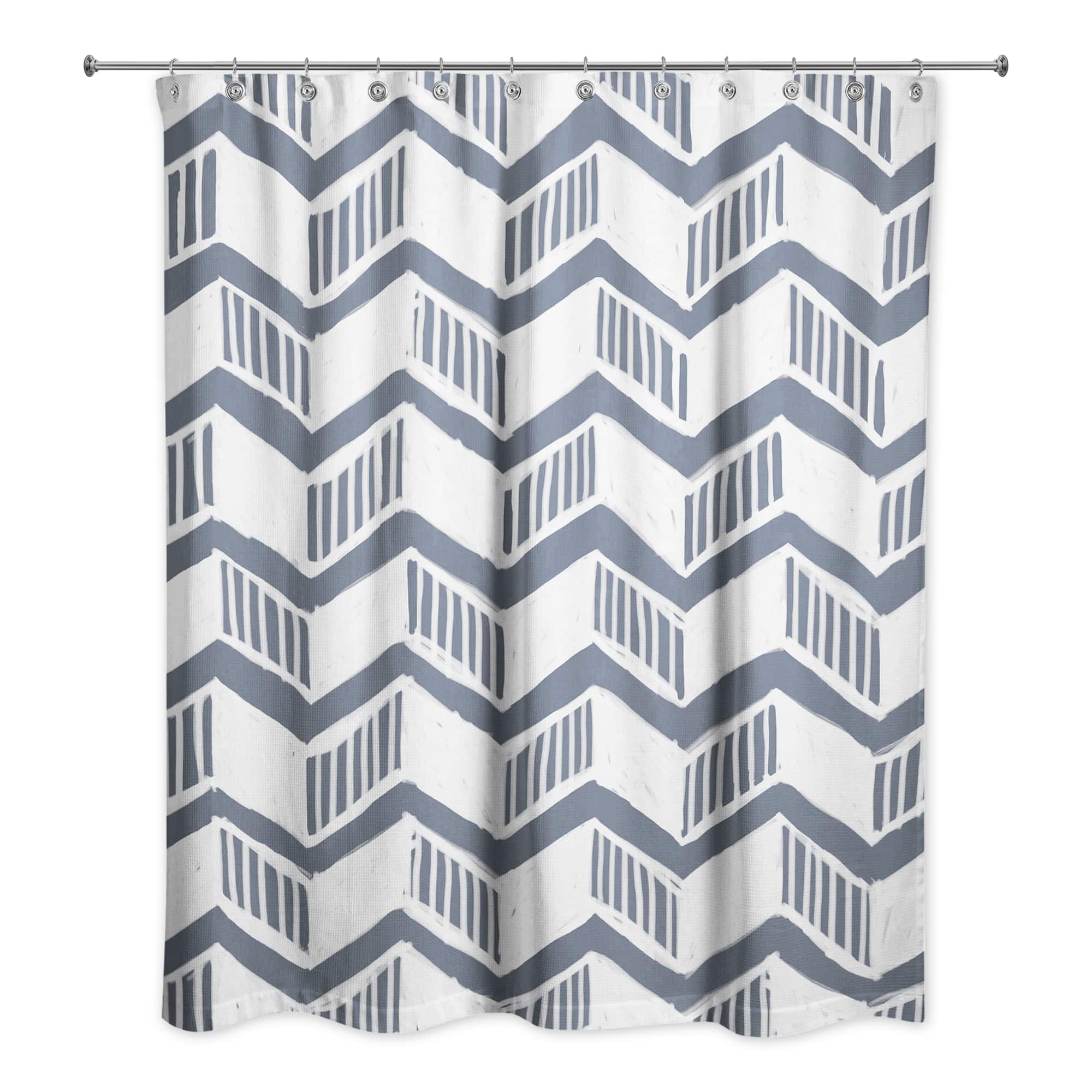 Chevron Shower Curtain