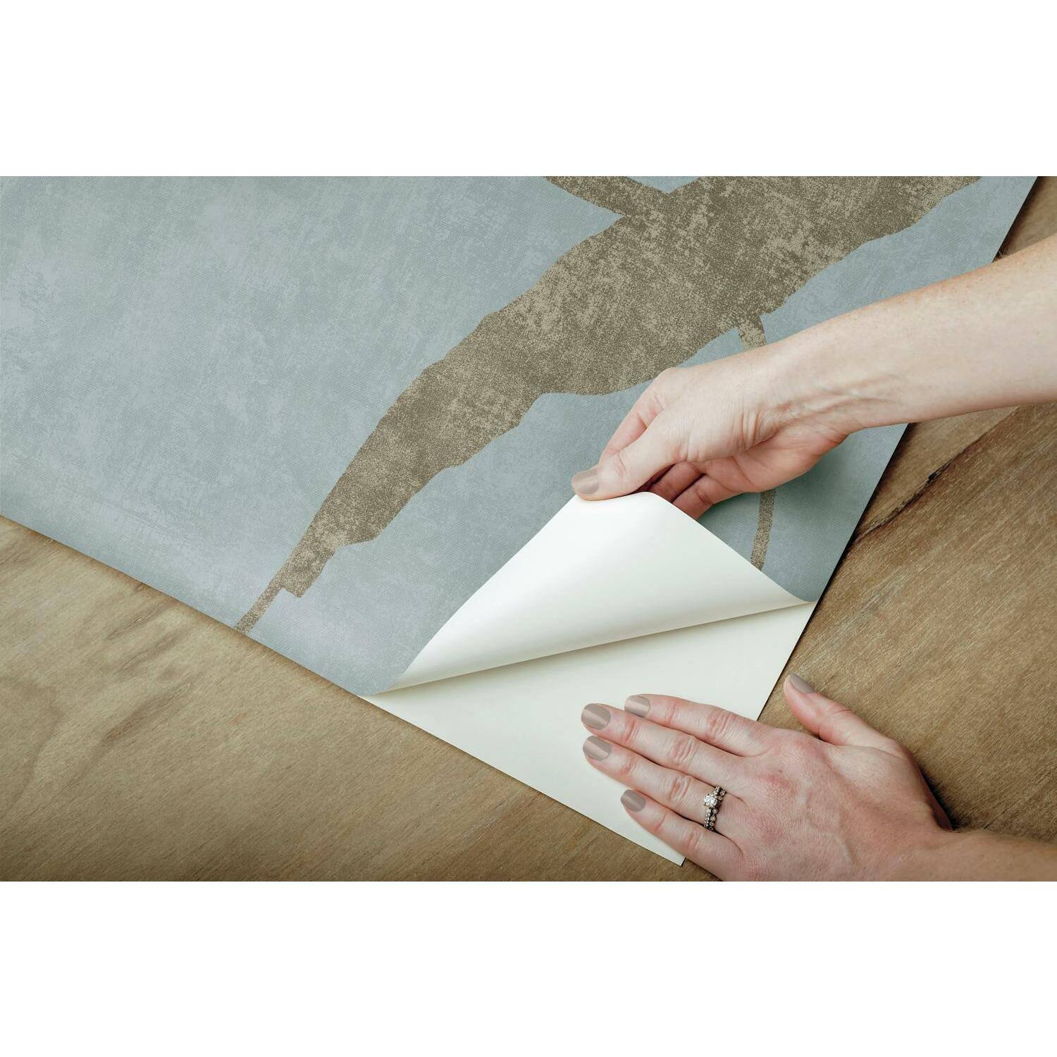 Roommates Ivory Coast Mural Peel &#x26; Stick Wallpaper