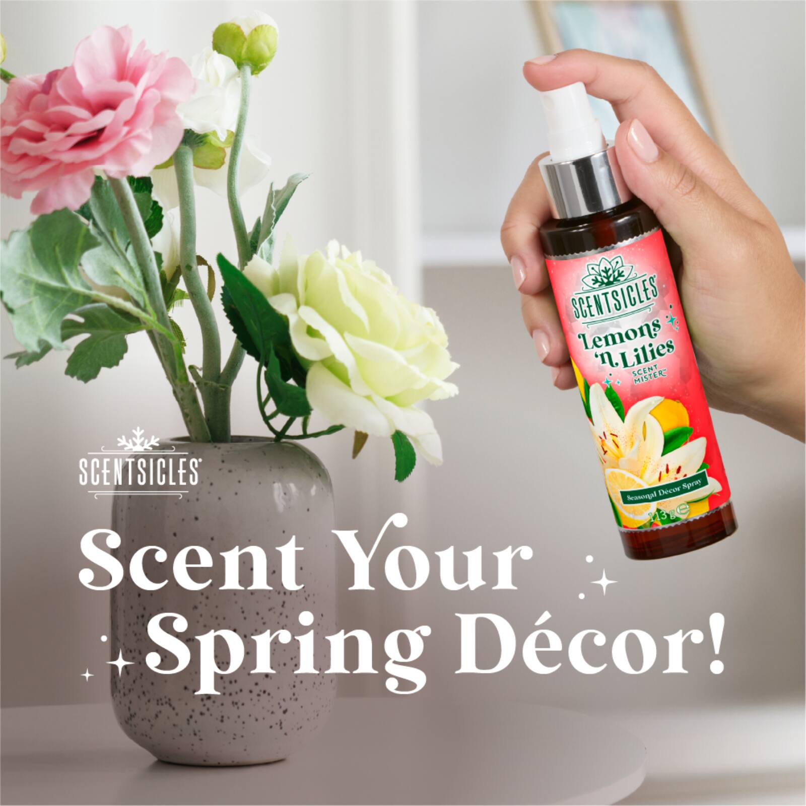 Scentsicles Scent Mister Honeysuckle Rose, 2 pack