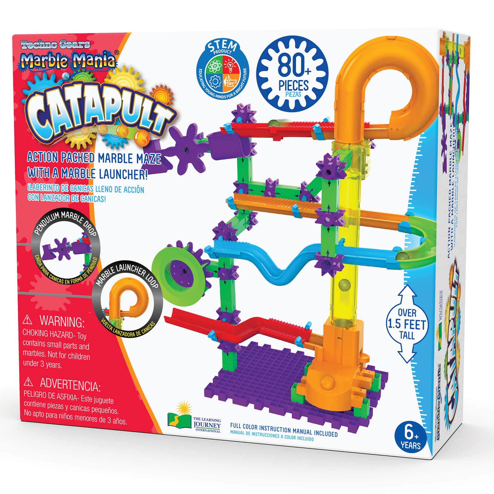 6 Pack: Marble Mania® Catapult Marble Maze