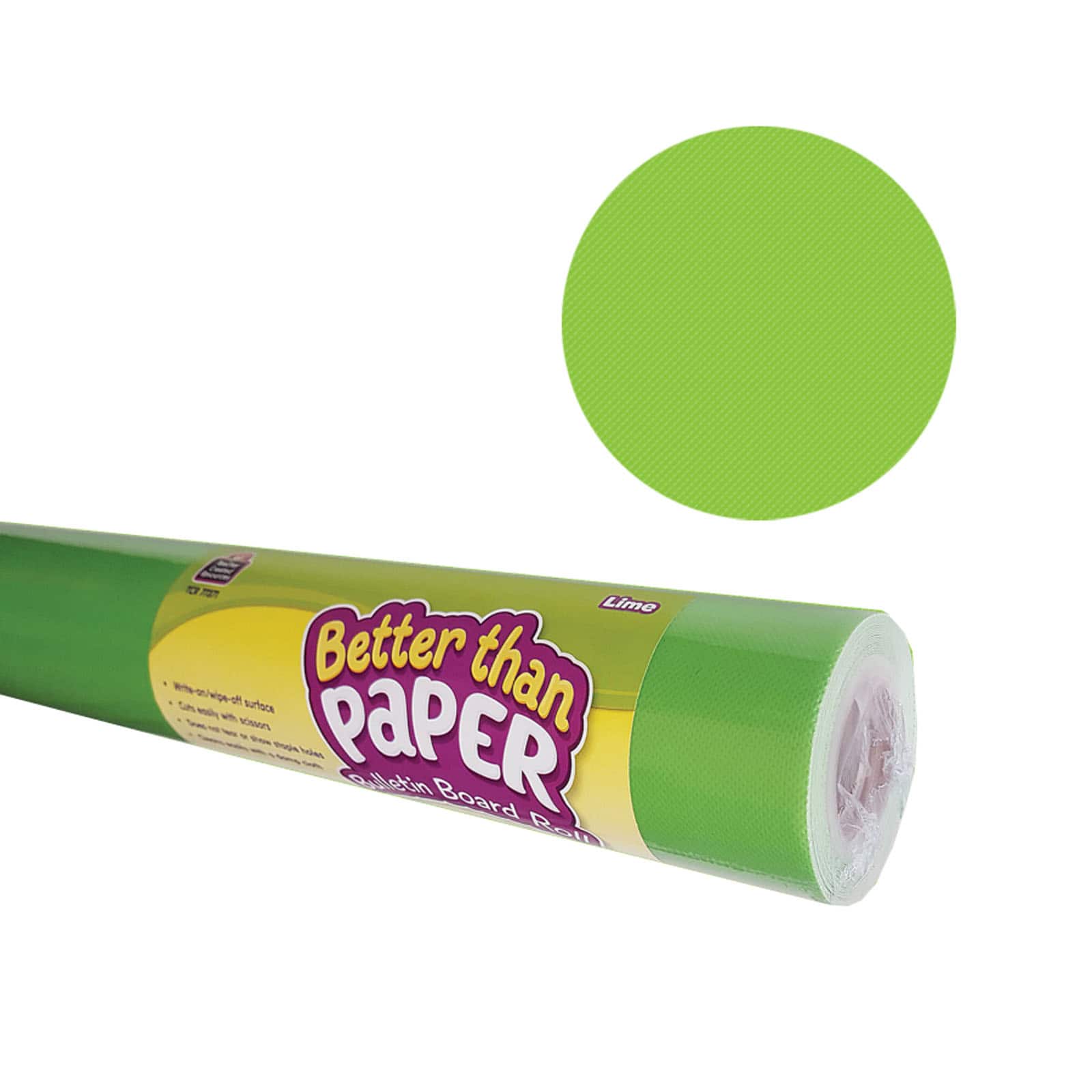 Teacher Created Resources Better Than Paper Bulletin Board Roll, Colorful Confetti on Black, 4 Rolls