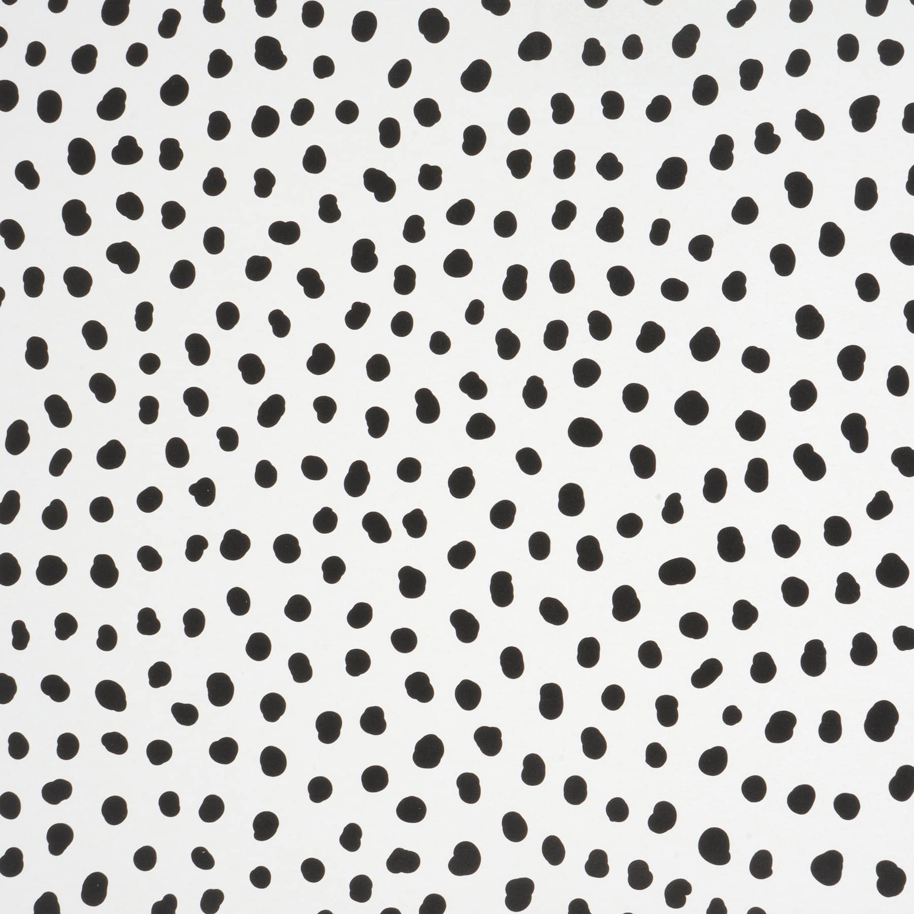 30&#x22; Black &#x26; White Speckle Gift Wrap by Celebrate It&#x2122;