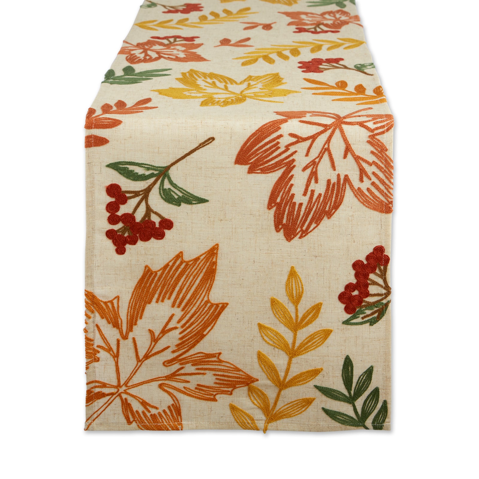 DII® 70" Scattered Leaves Table Runner