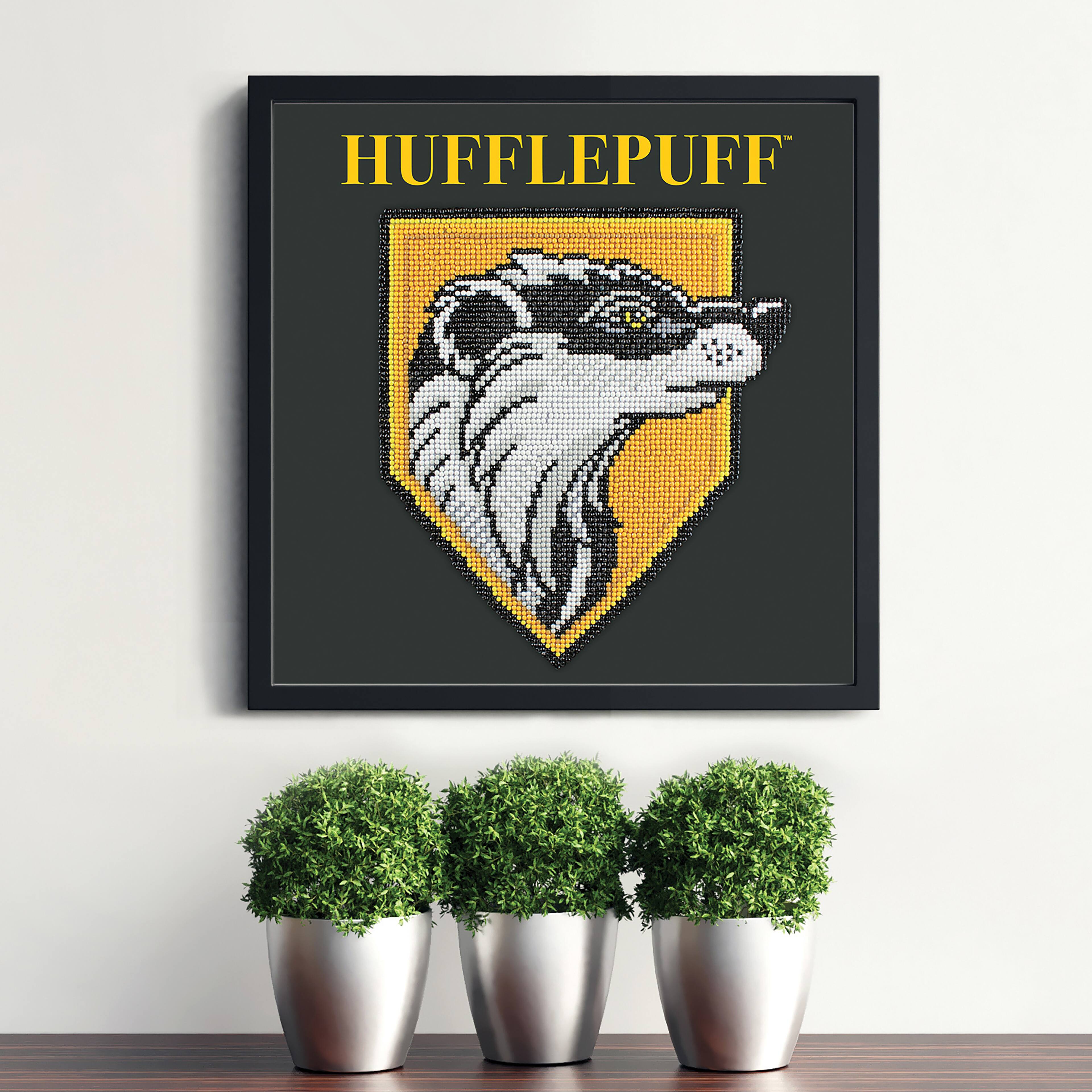 Camelot Dotz® Harry Potter Hufflepuff Crest Diamond Painting Kit, Michaels