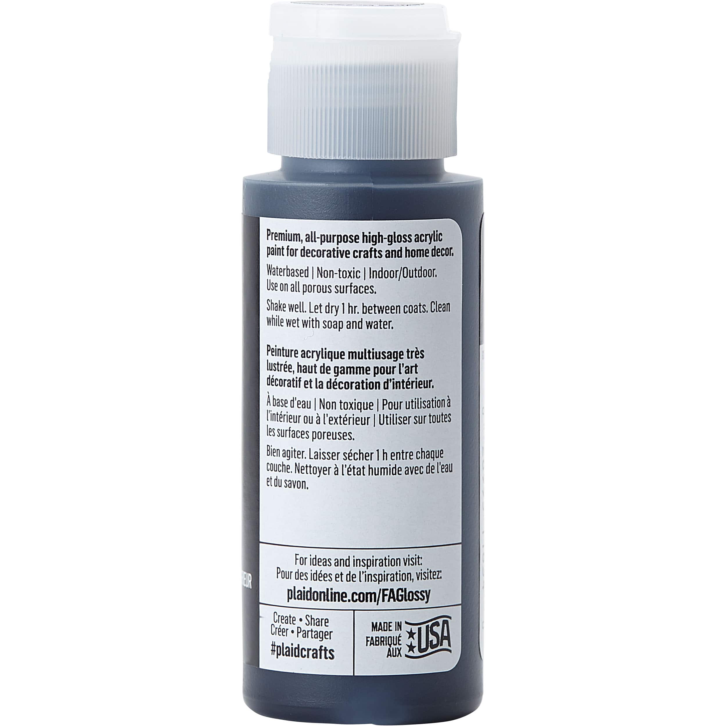 12 Pack: FolkArt® Glossy™ High-Gloss Acrylic Paint