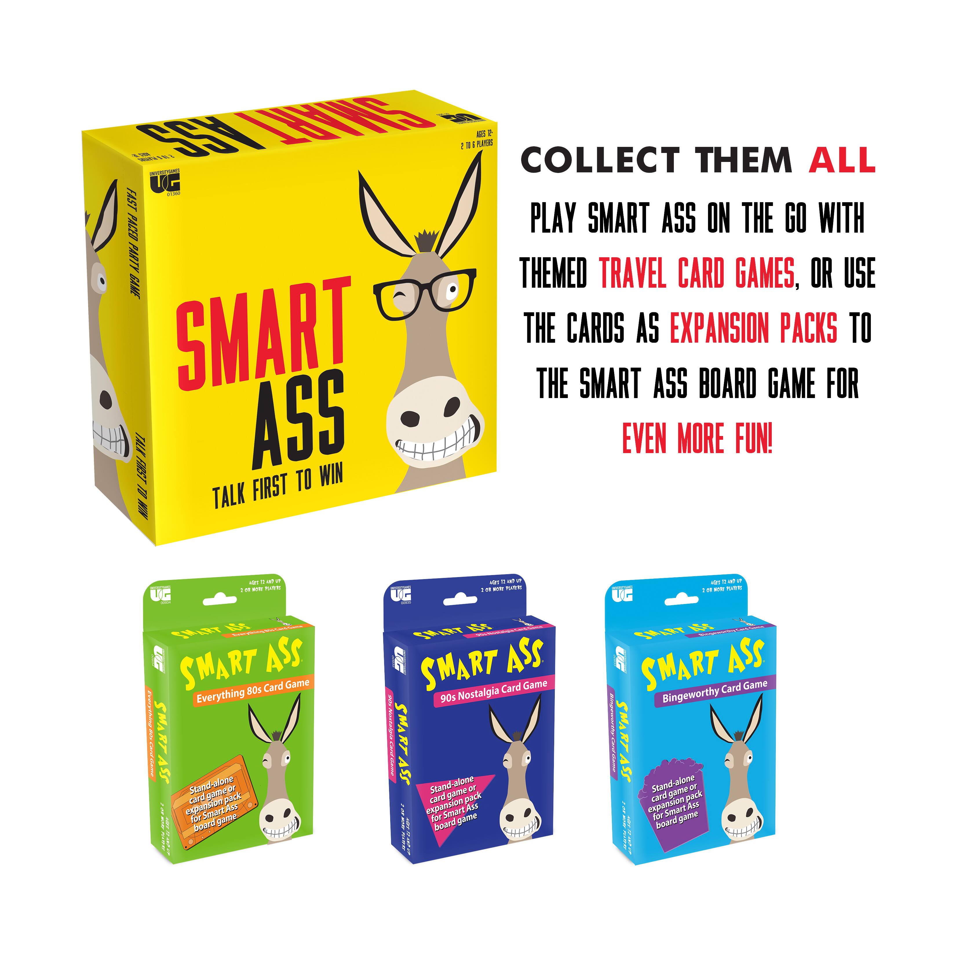 Smart Ass 90s Nostalgia Card Game