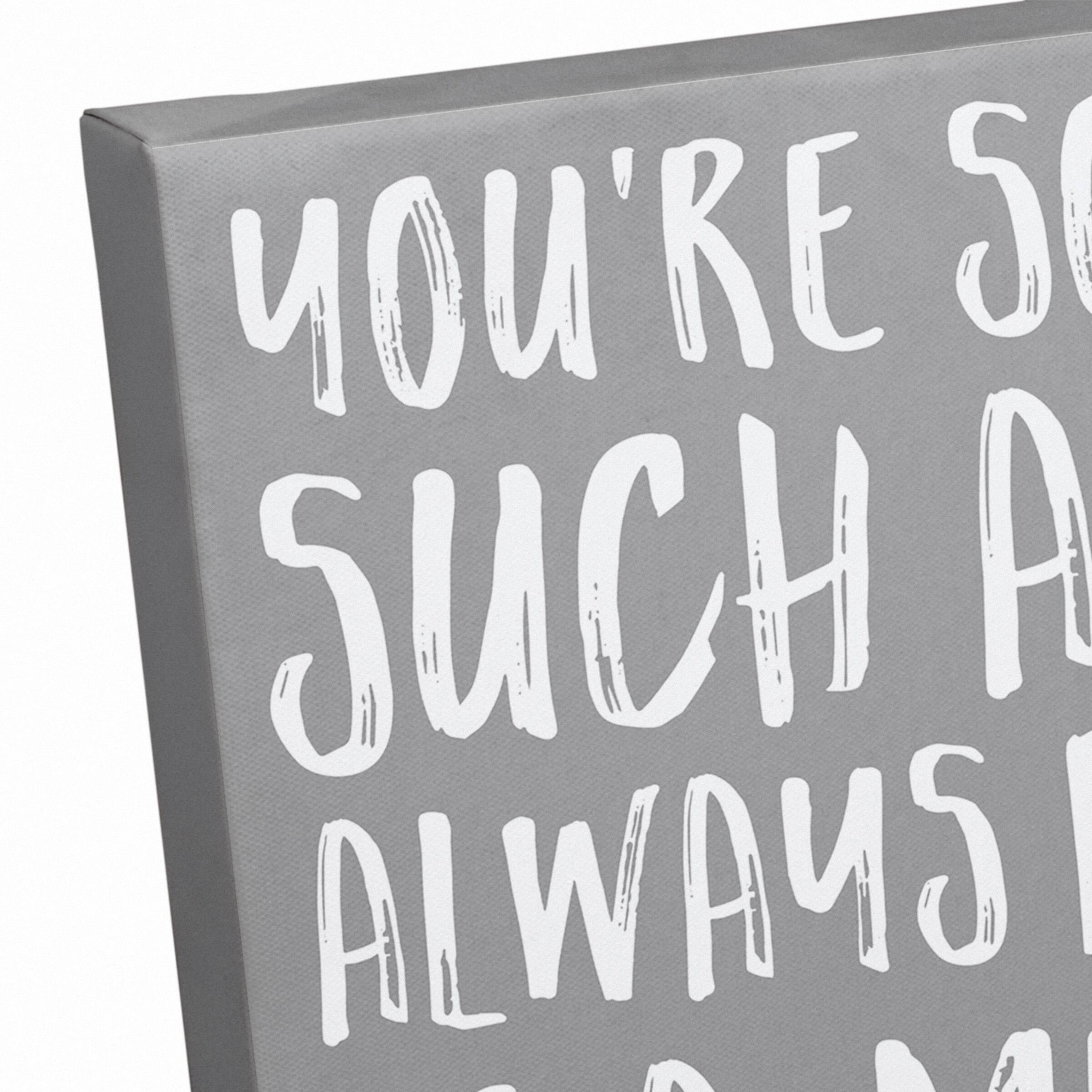 You're so Purr-fect Canvas Wall Art